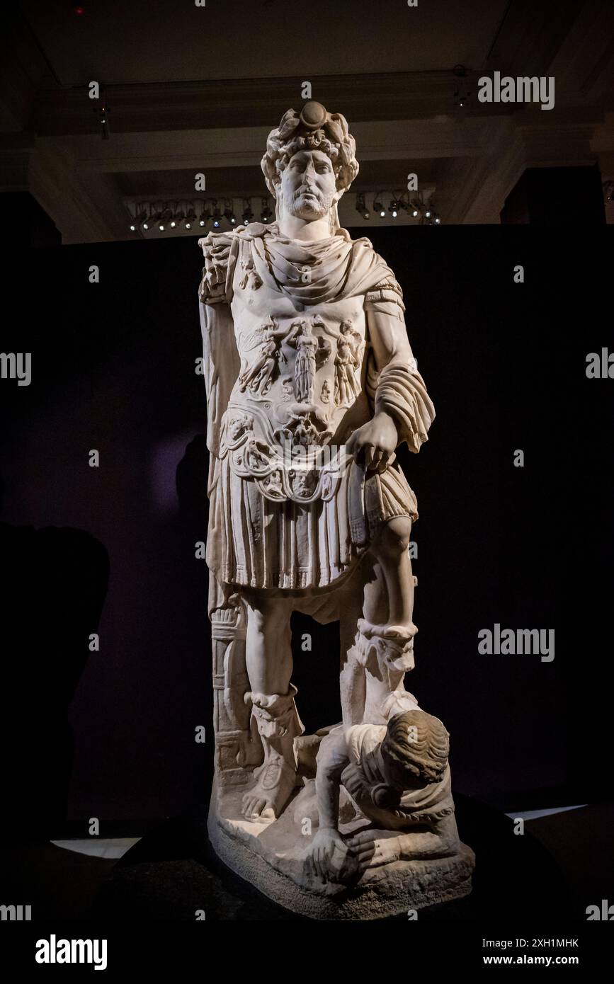 Ancient Greek sculptures, Archaeological Museum, Istanbul, Turkey Stock Photo