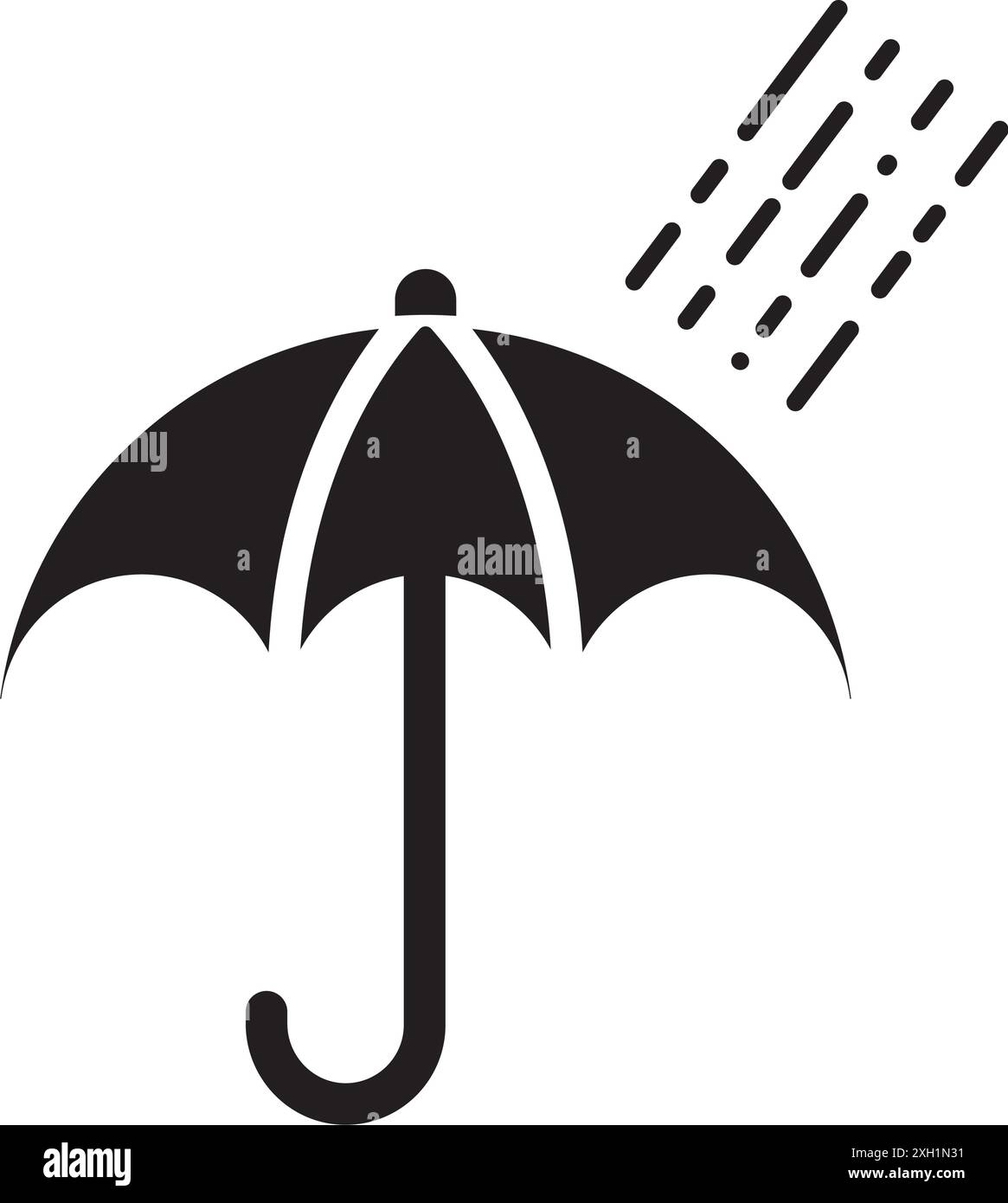 umbrella icon vector illustration logo design Stock Vector
