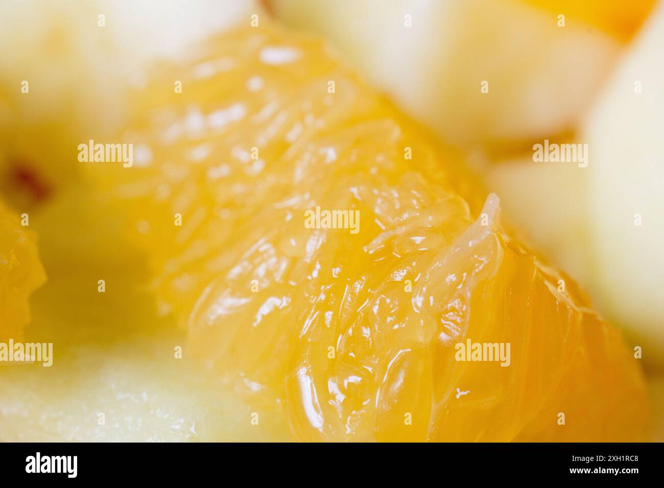 Vivid orange piece Stock Photo