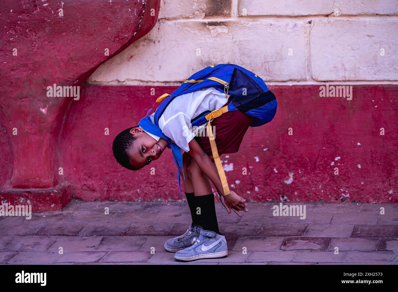 Child in Havana Stock Photo