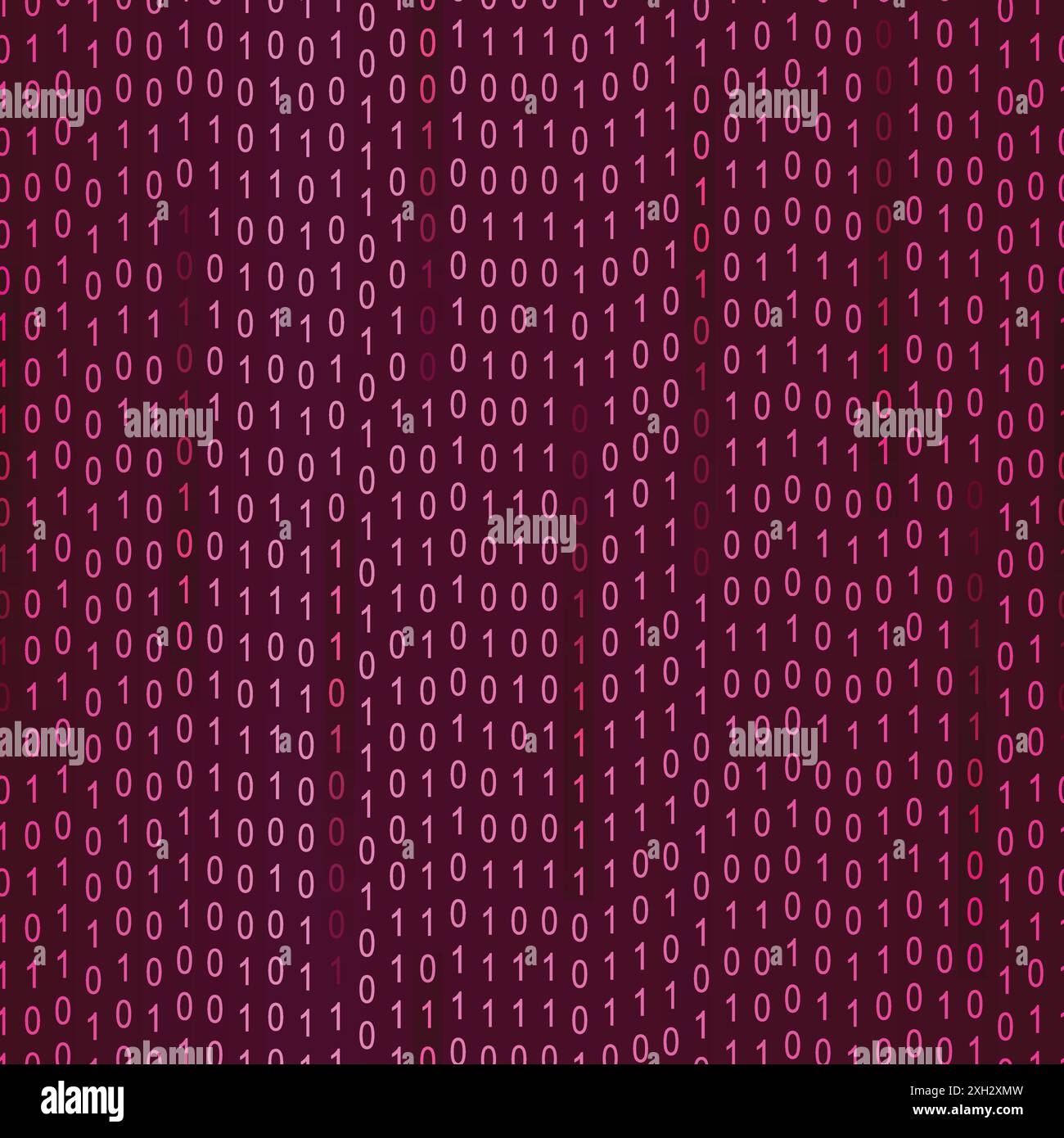 Seamless Vector Pattern Hi tech futuristic Color Decimal Computer Code ...