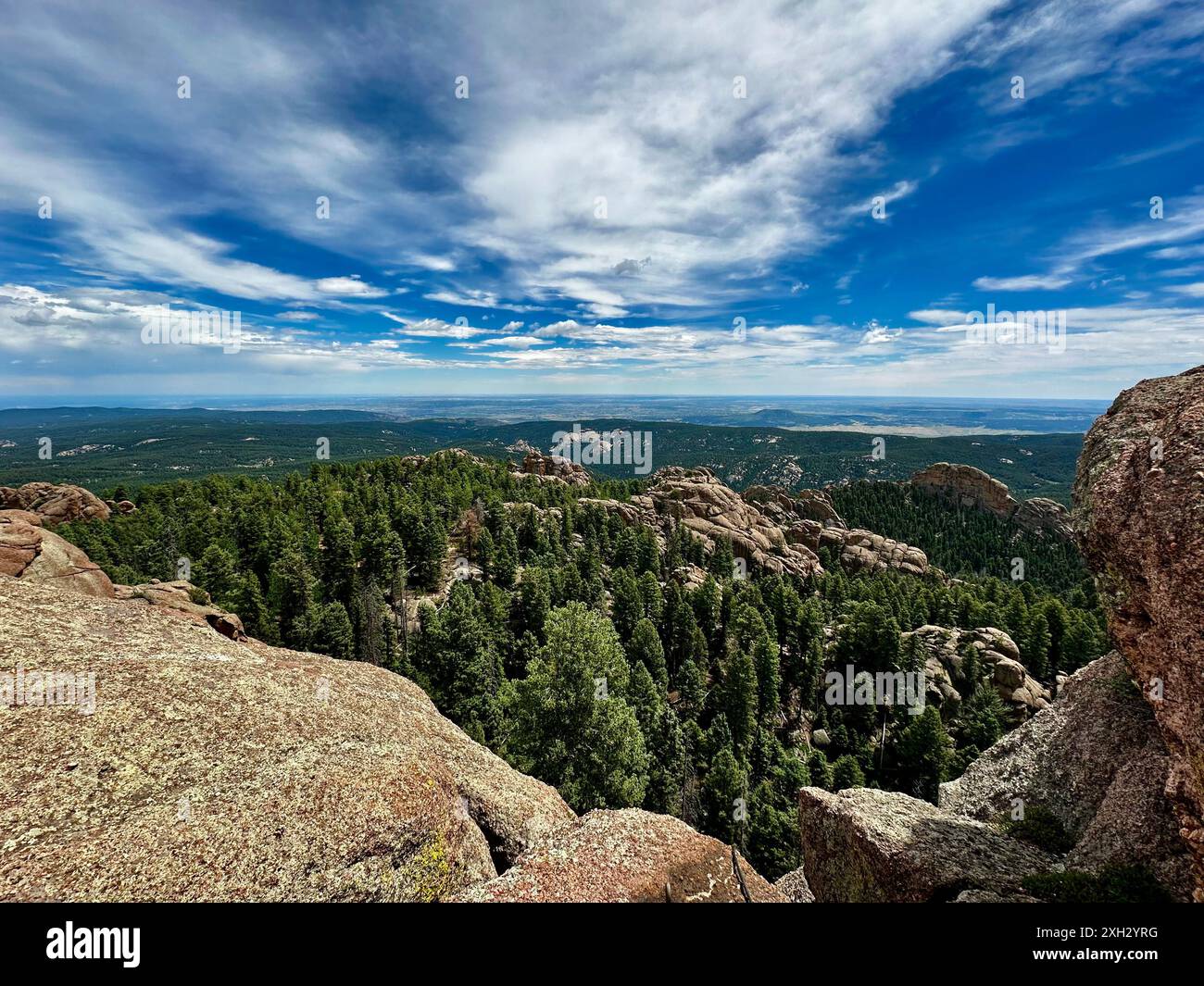 A Devils head trailhead in Colorado Stock Photo - Alamy