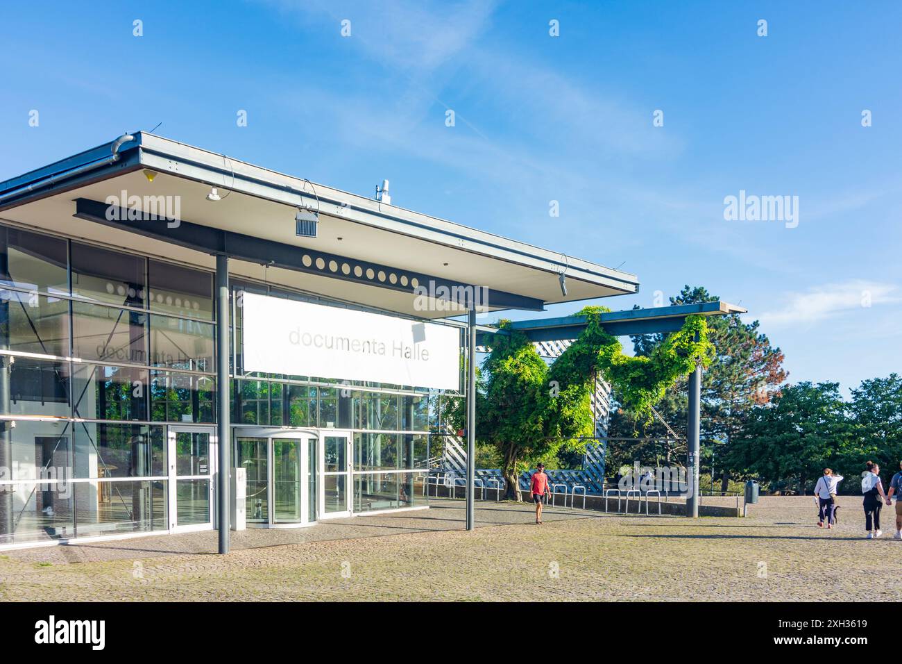 Kassel: documenta hall in Nordhessen, Hessen, Hesse, Germany Stock Photo