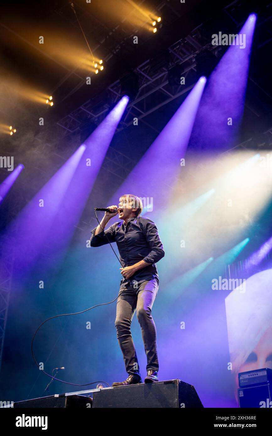 Edinburgh, UK. 10th July, 2024. Suede Live at Edinburgh Castle on ...