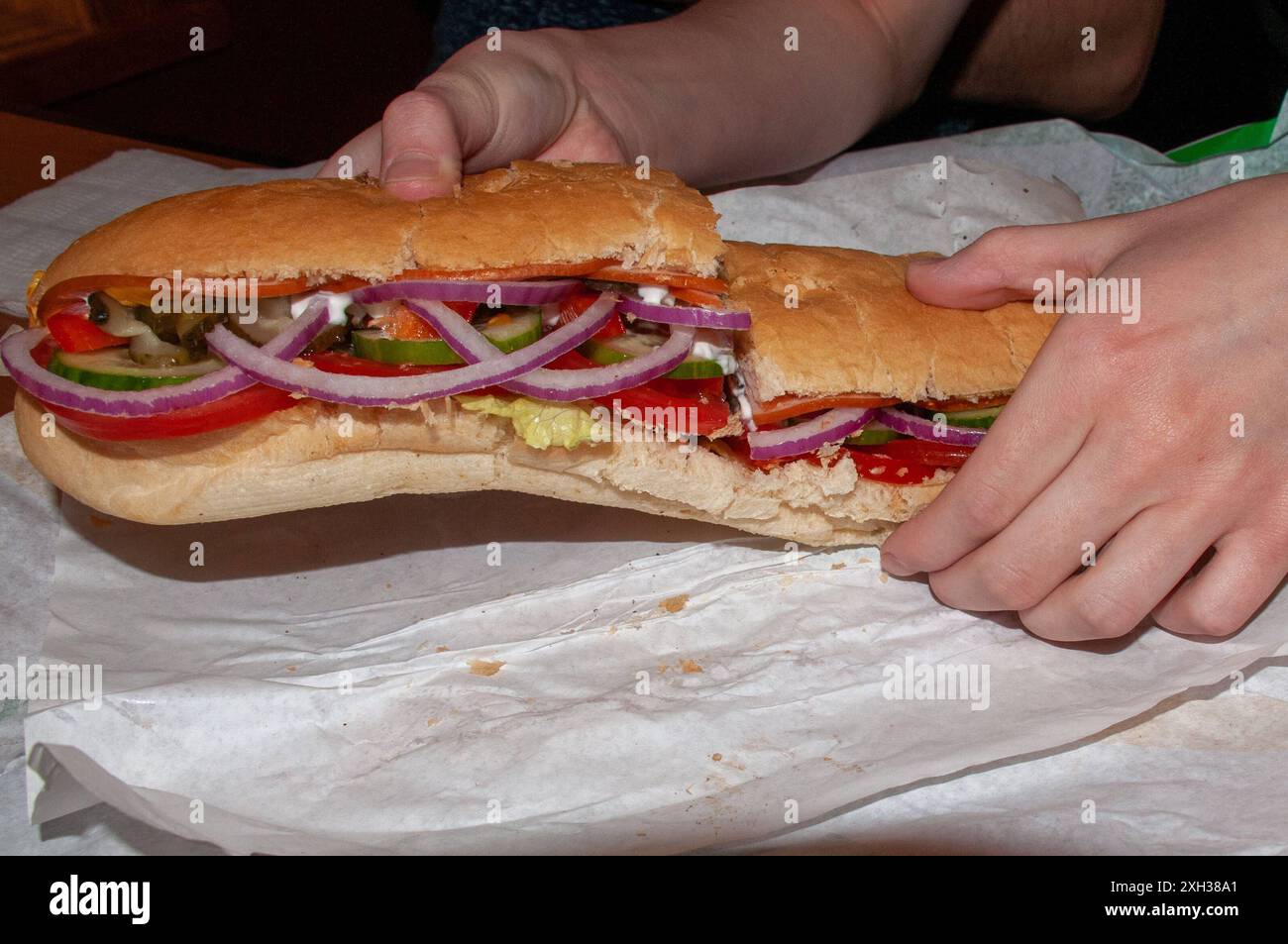 Samarez Sendvich Food Sandwich from Subway Samara Samara region Russia Copyright ...