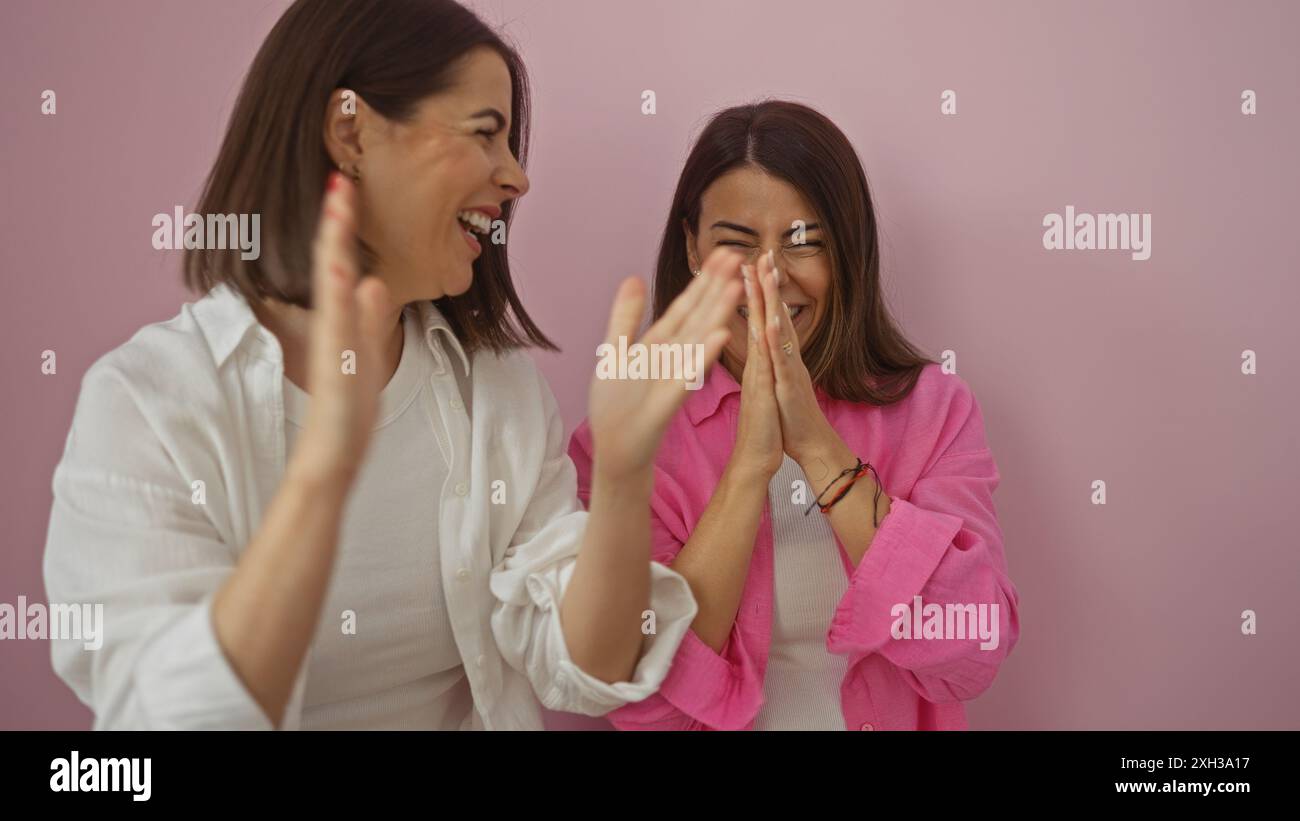 Women clapping joyfully in hi-res stock photography and images - Alamy