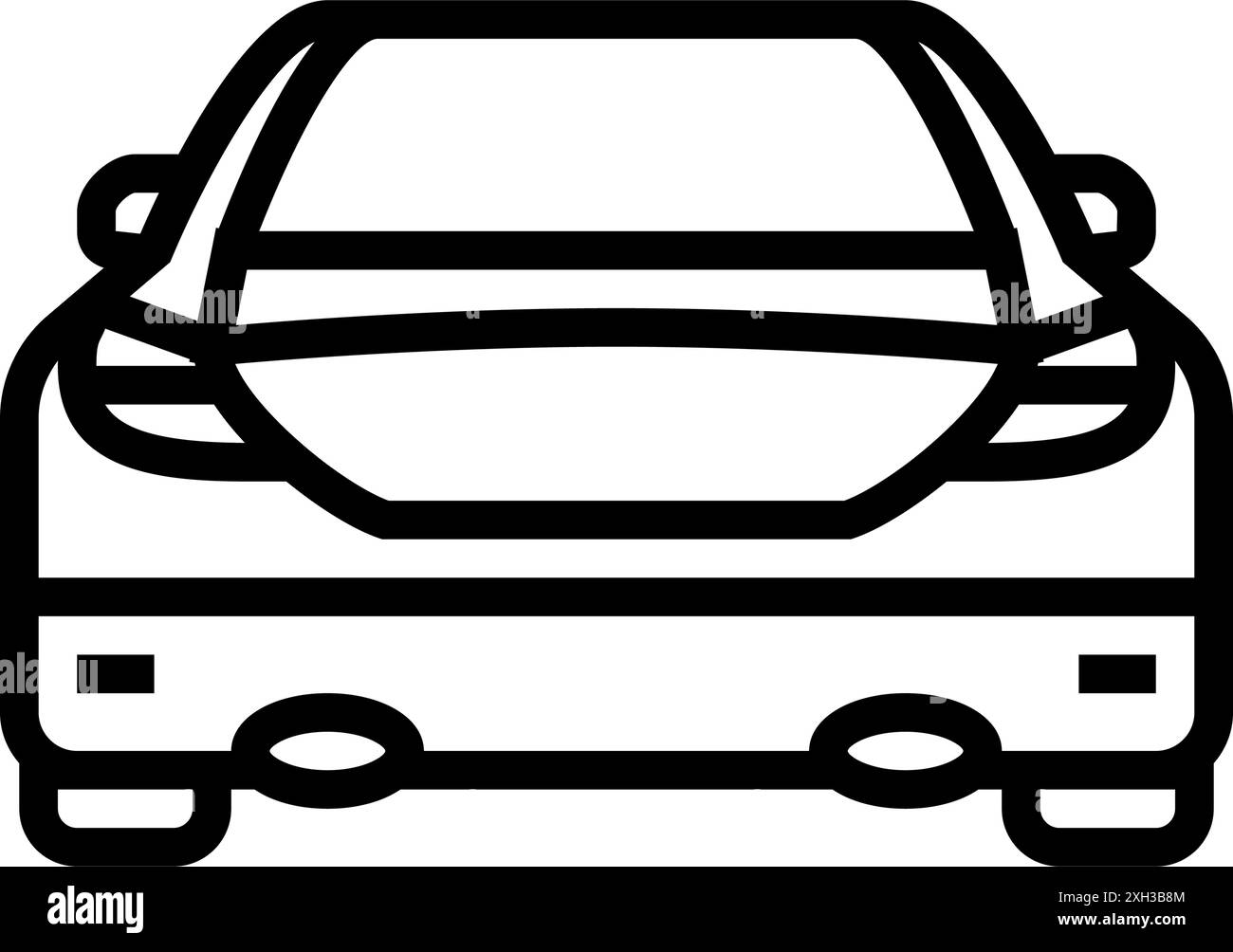 Back of taxi truck Stock Vector Images - Alamy