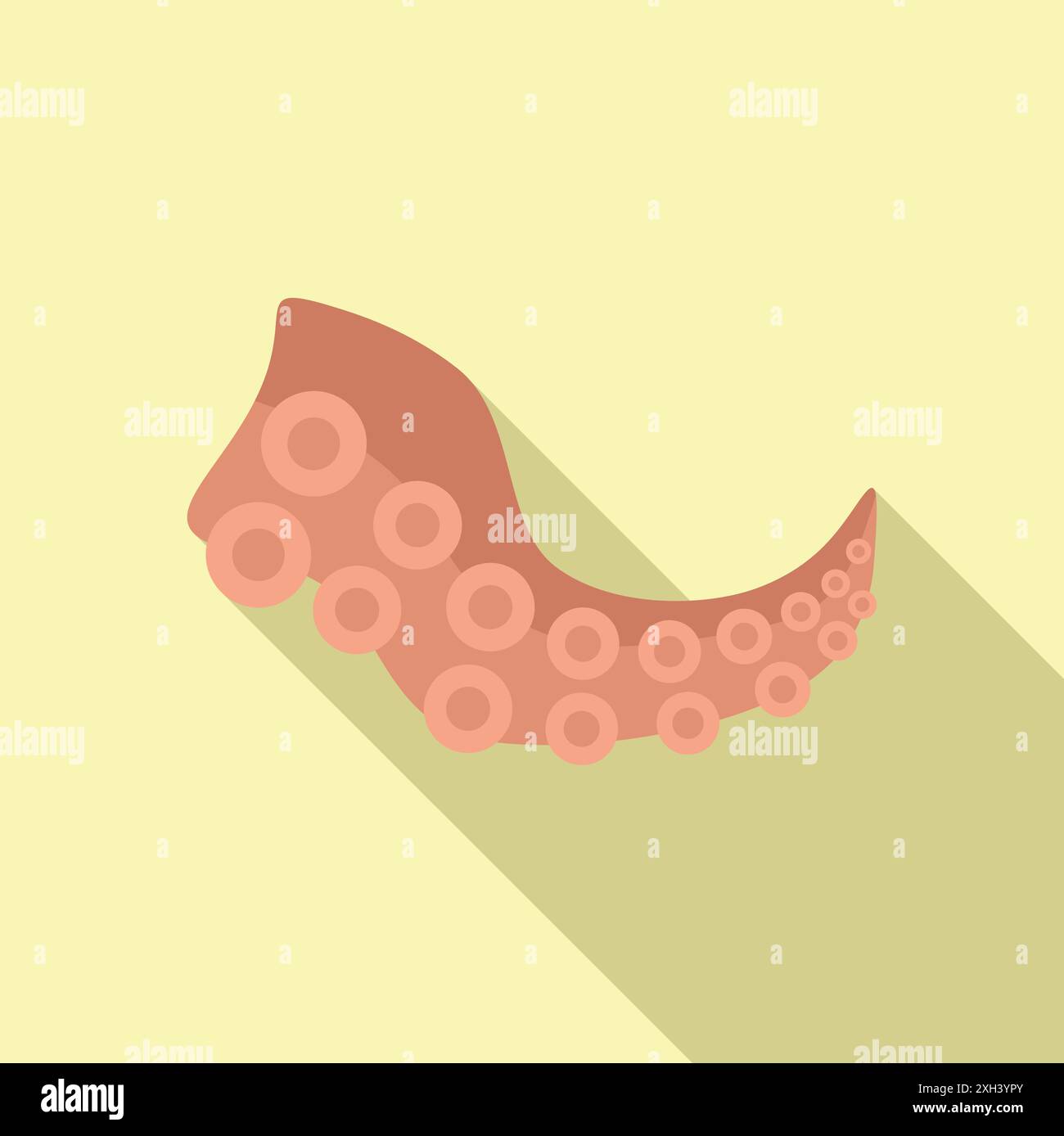 Octopus gourmet seafood suction Stock Vector Images - Alamy