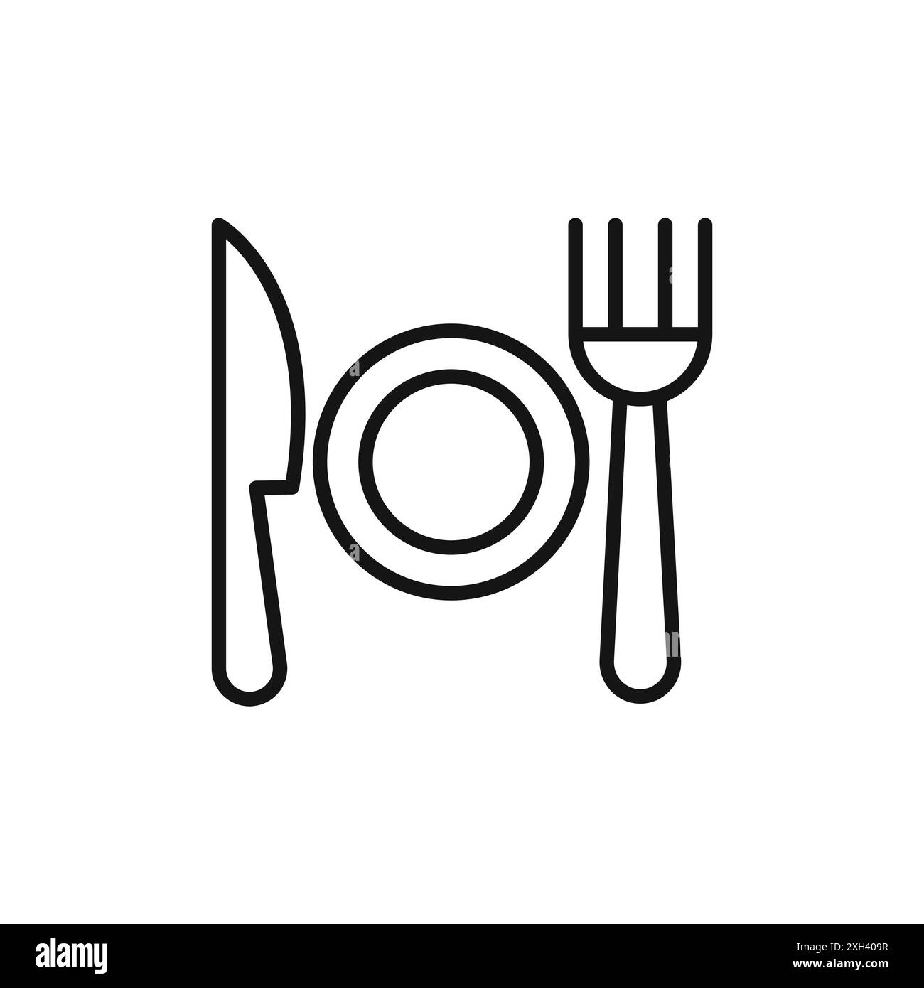 Lunch dinner Stock Vector Images - Alamy