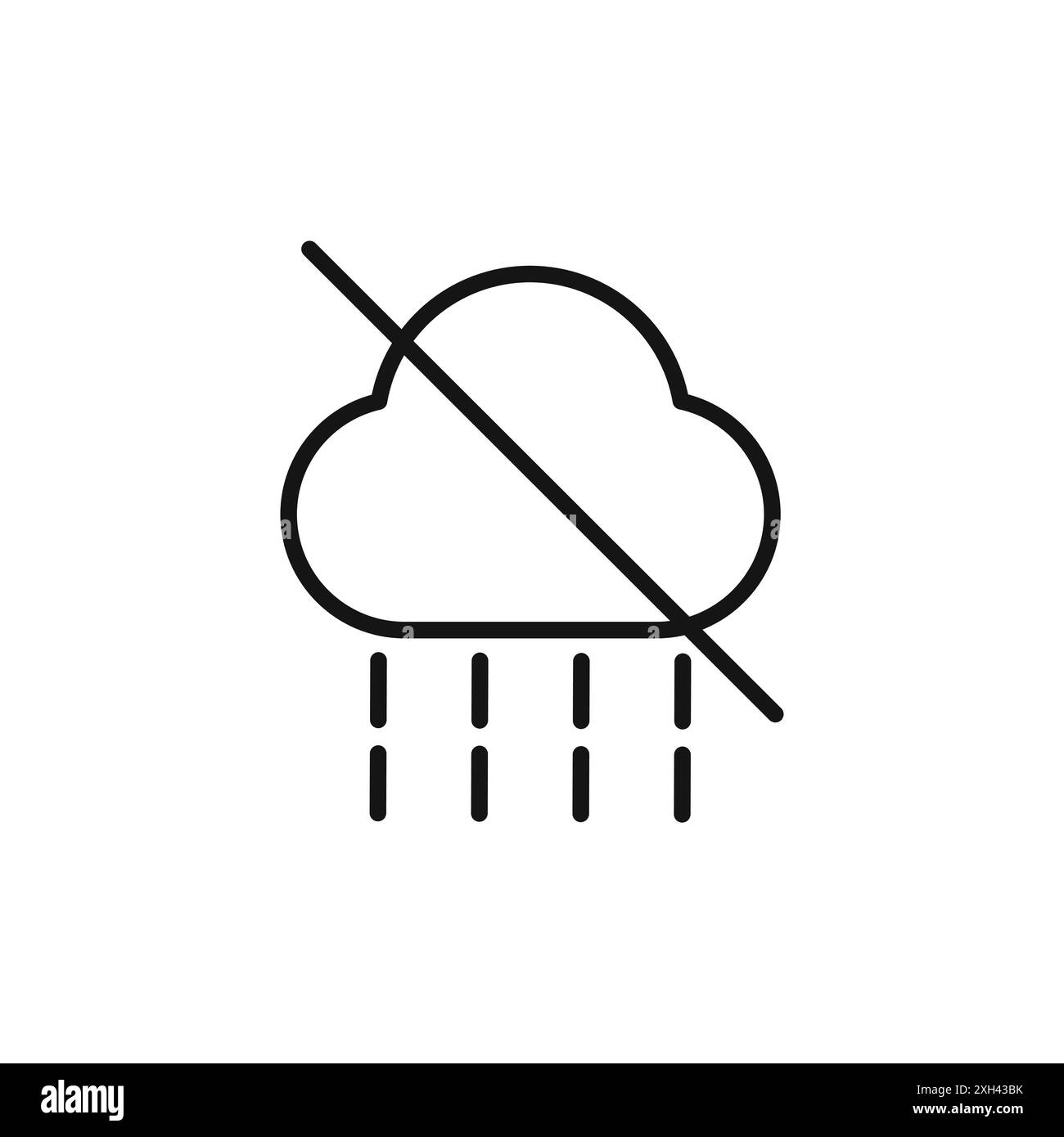 no rain symbol