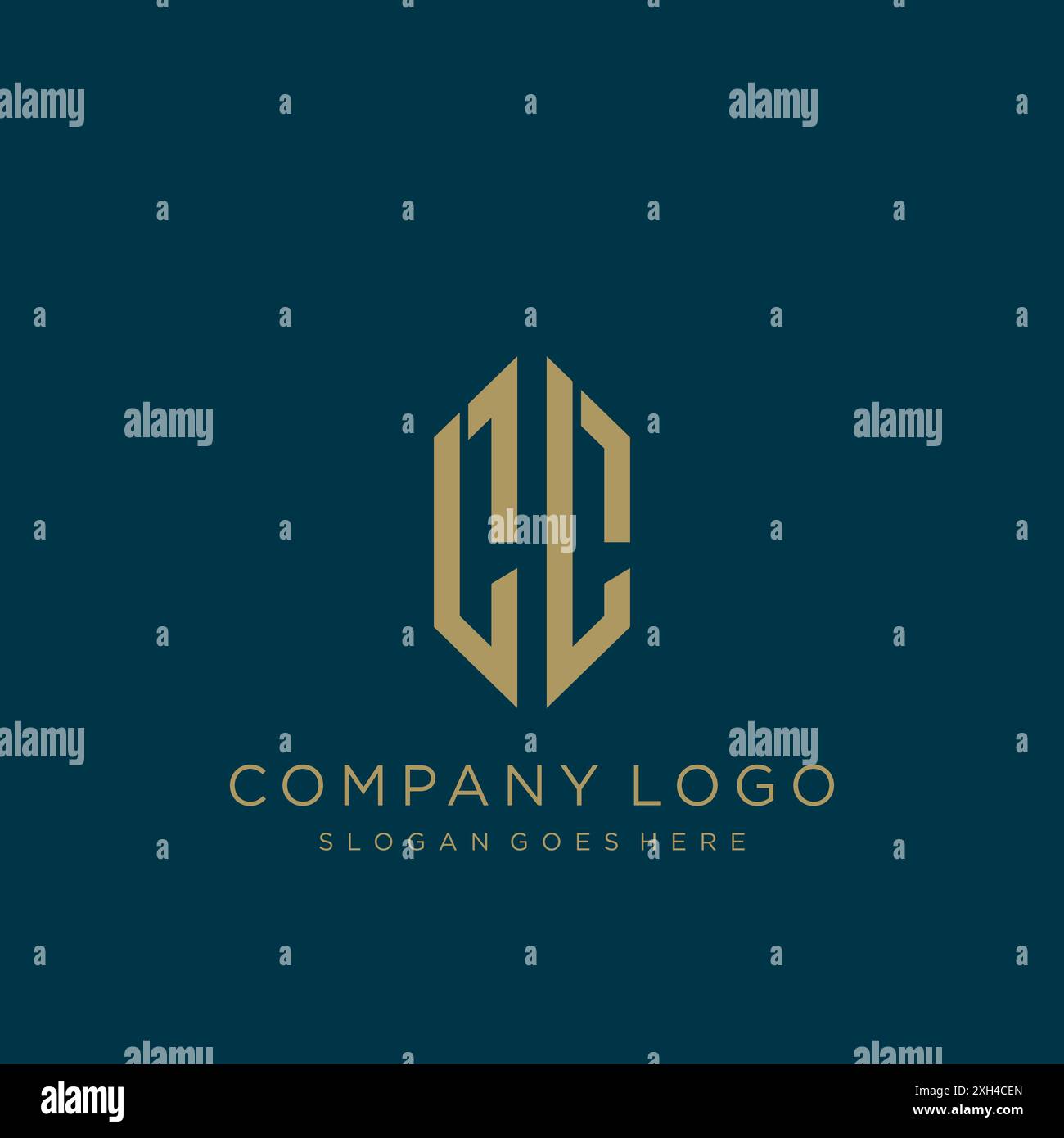 LL Letter logo icon design Stock Vector