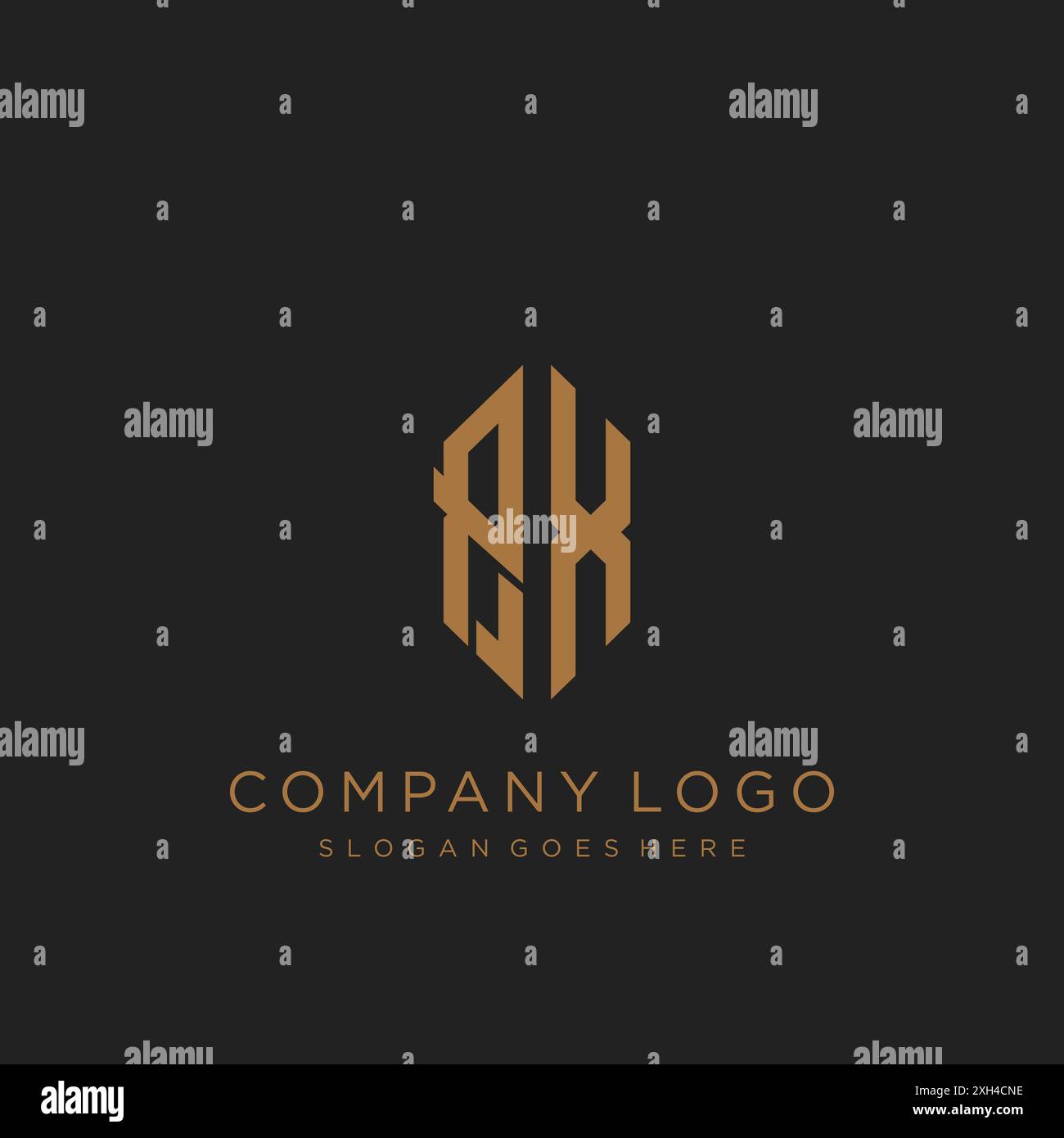 PX Letter logo icon design Stock Vector