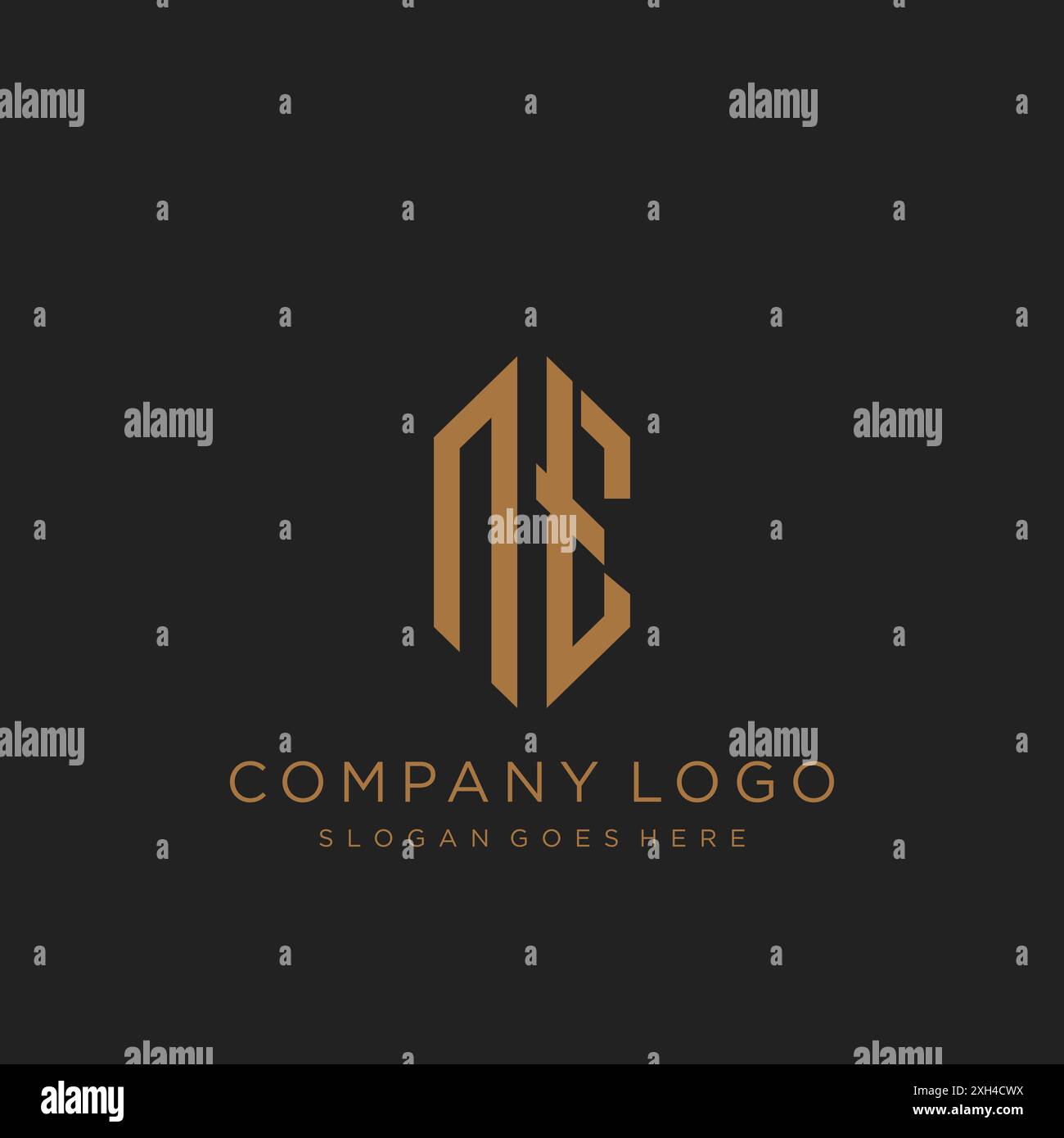 NT Letter logo icon design Stock Vector