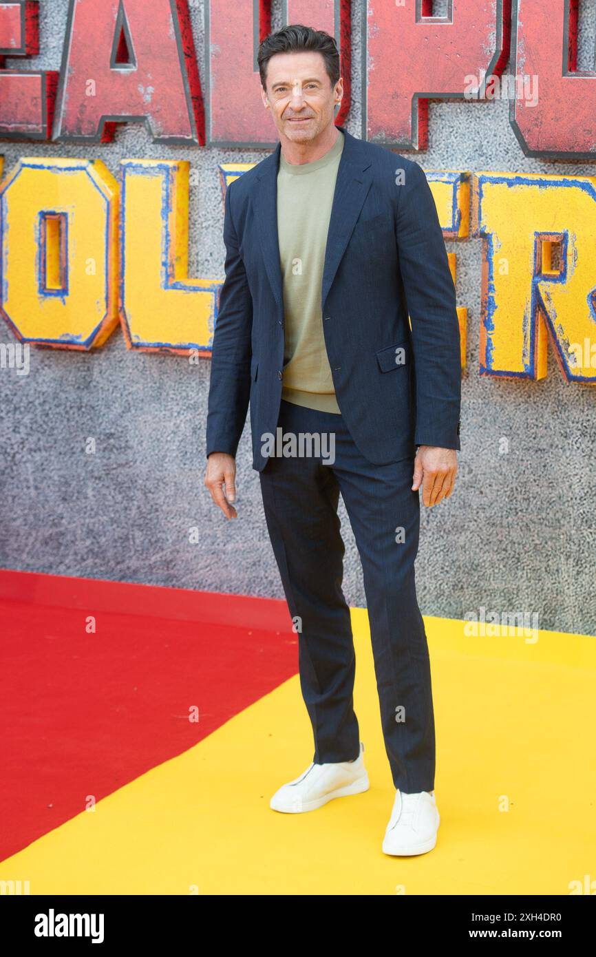 London, UK. 11 Jul, 2024. Pictured: Hugh Jackman attends The UK Sneak Peek Event of 'Deadpool & Wolverine' at Hammersmith Eventim Apollo. Credit: Justin Ng/Alamy Live News Stock Photo