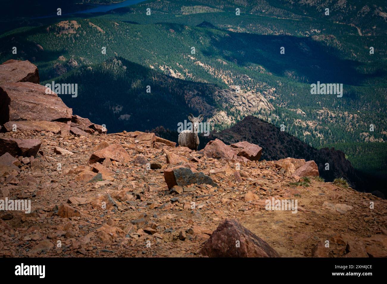 Pikes peak highest summit hi-res stock photography and images - Alamy
