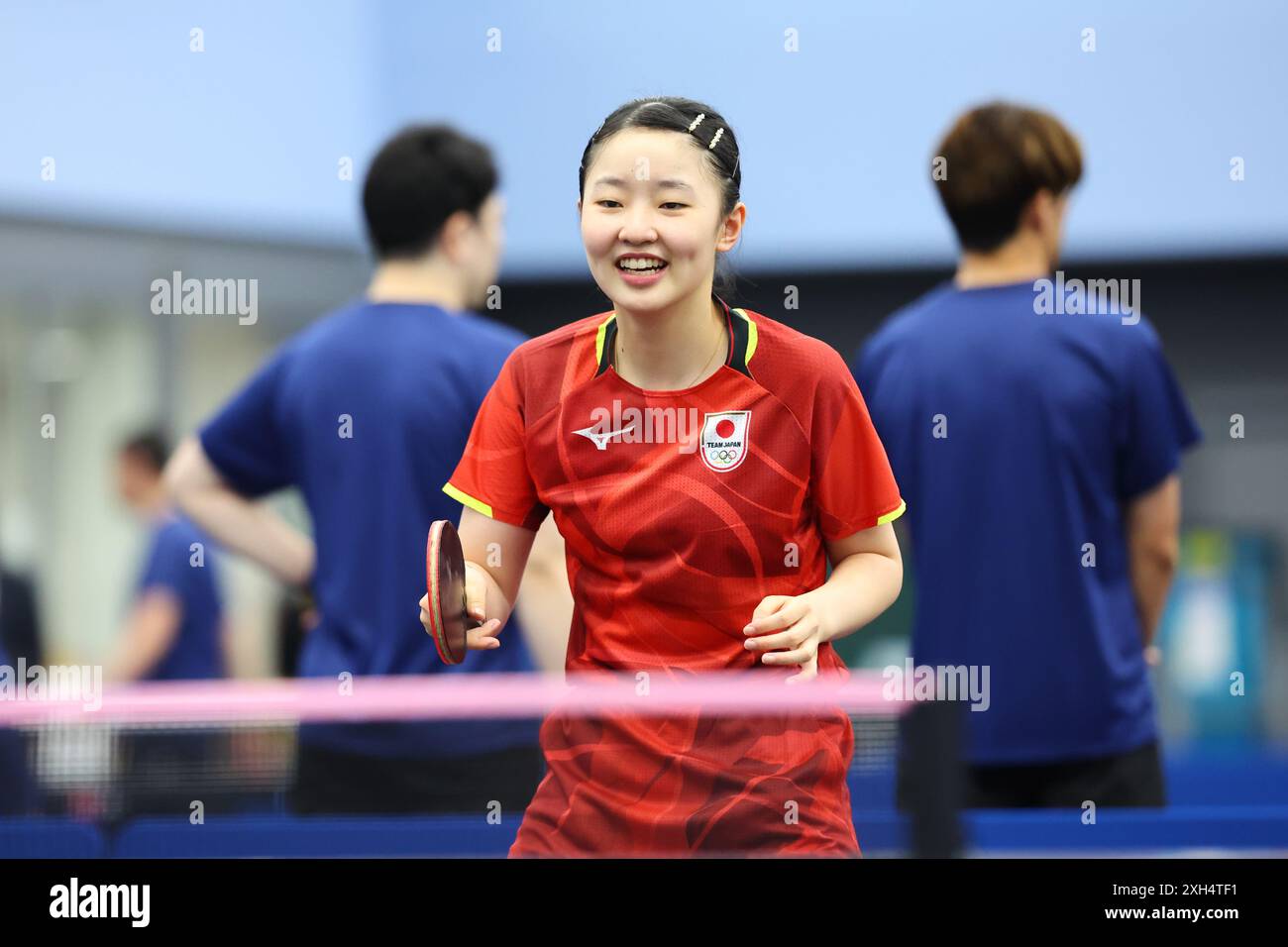 Tokyo, Japan. 12th July, 2024. Miwa Harimoto (JPN) Table Tennis Japan
