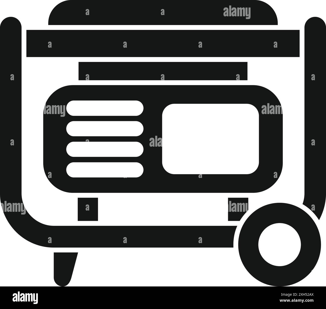 Emergency power generator Black and White Stock Photos & Images - Alamy