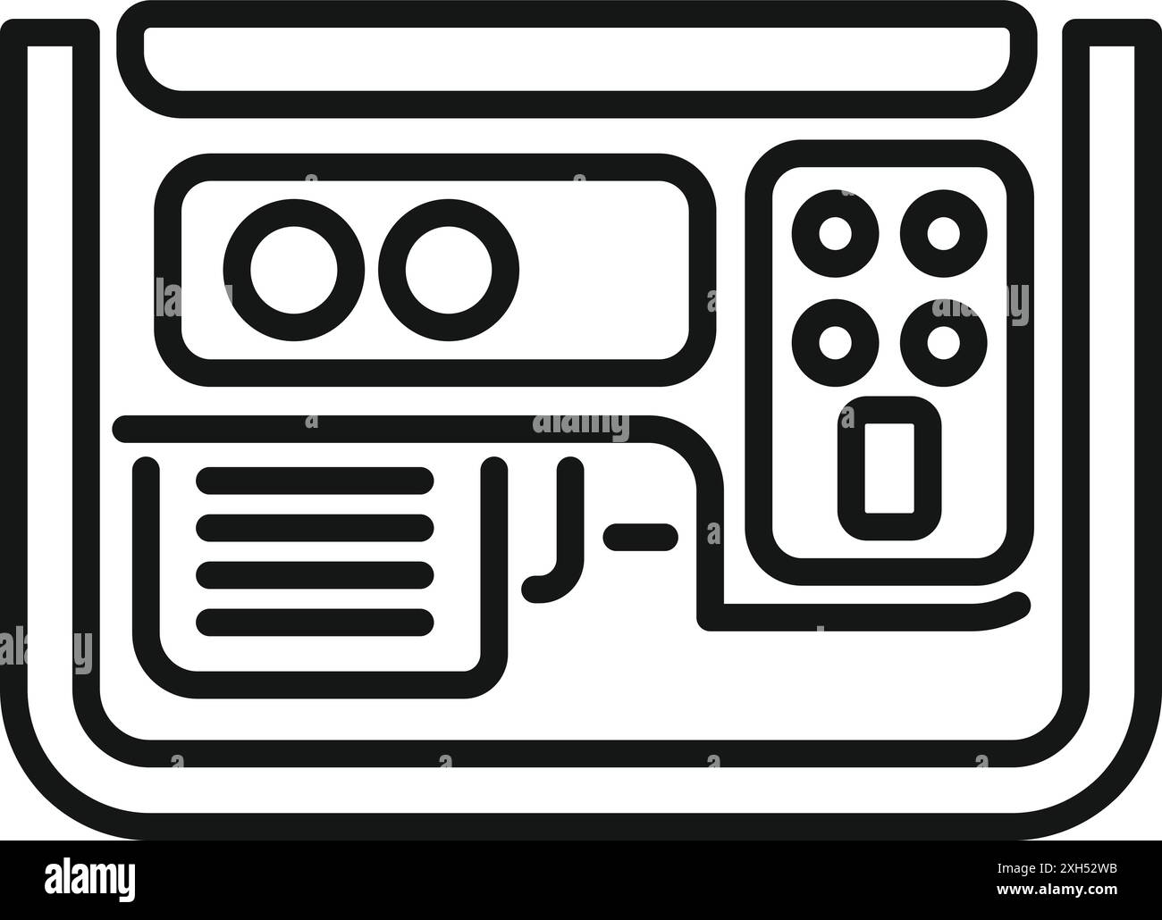 Electrical blackout (home) Stock Vector Images - Alamy