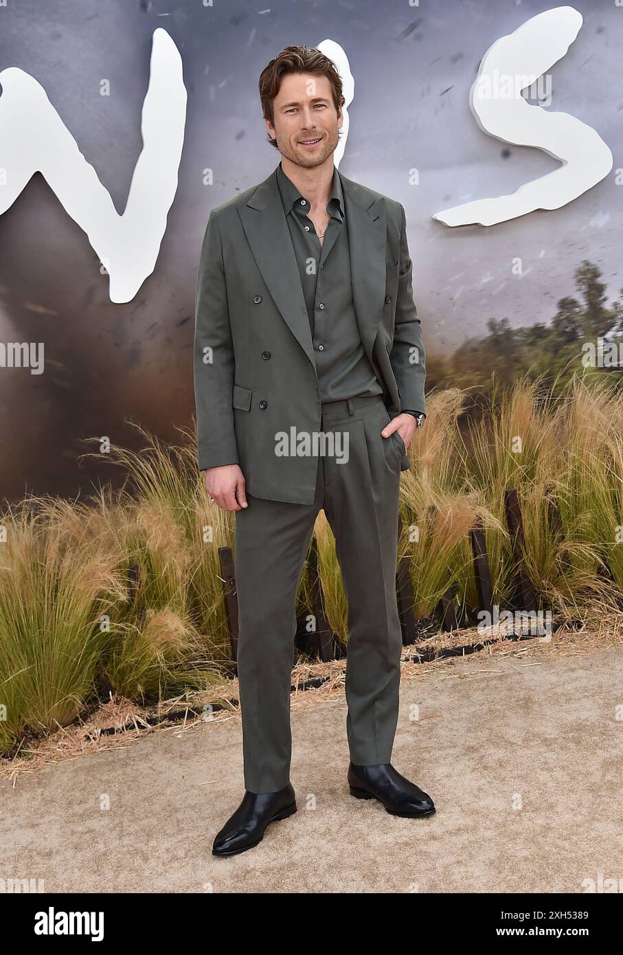 Westwood, USA. 11th July, 2024. Glen Powell arriving to the Los Angeles