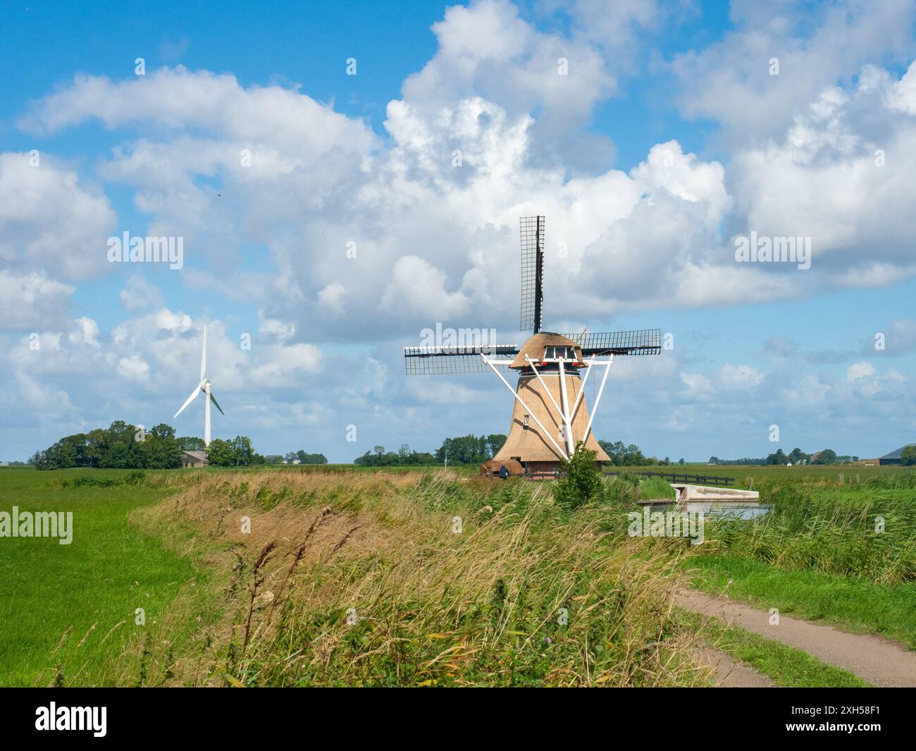 Frisian villagers sharing stories by the fire