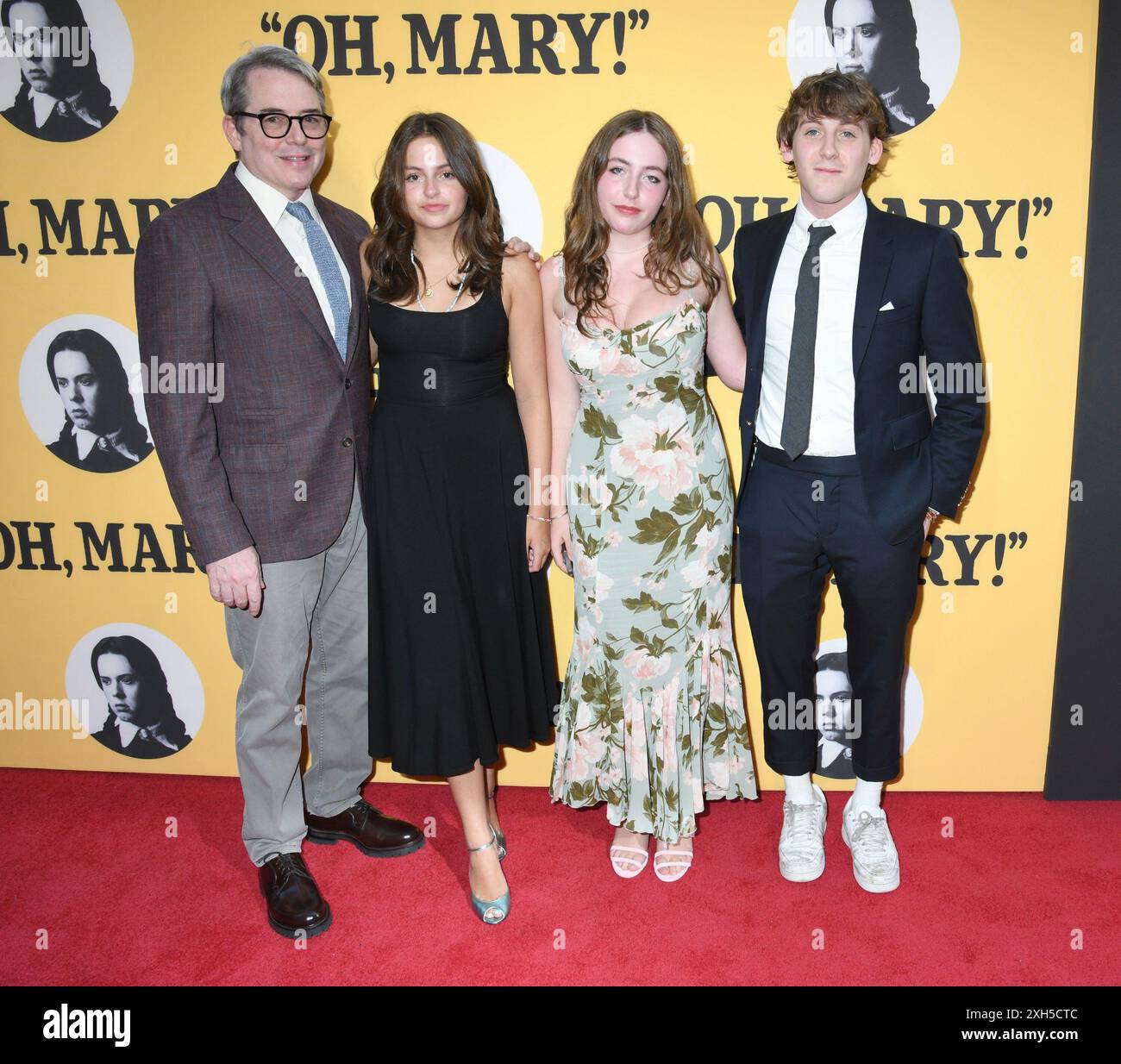 Matthew Broderick, Tabitha Hodge Broderick, Marion Loretta Elwell