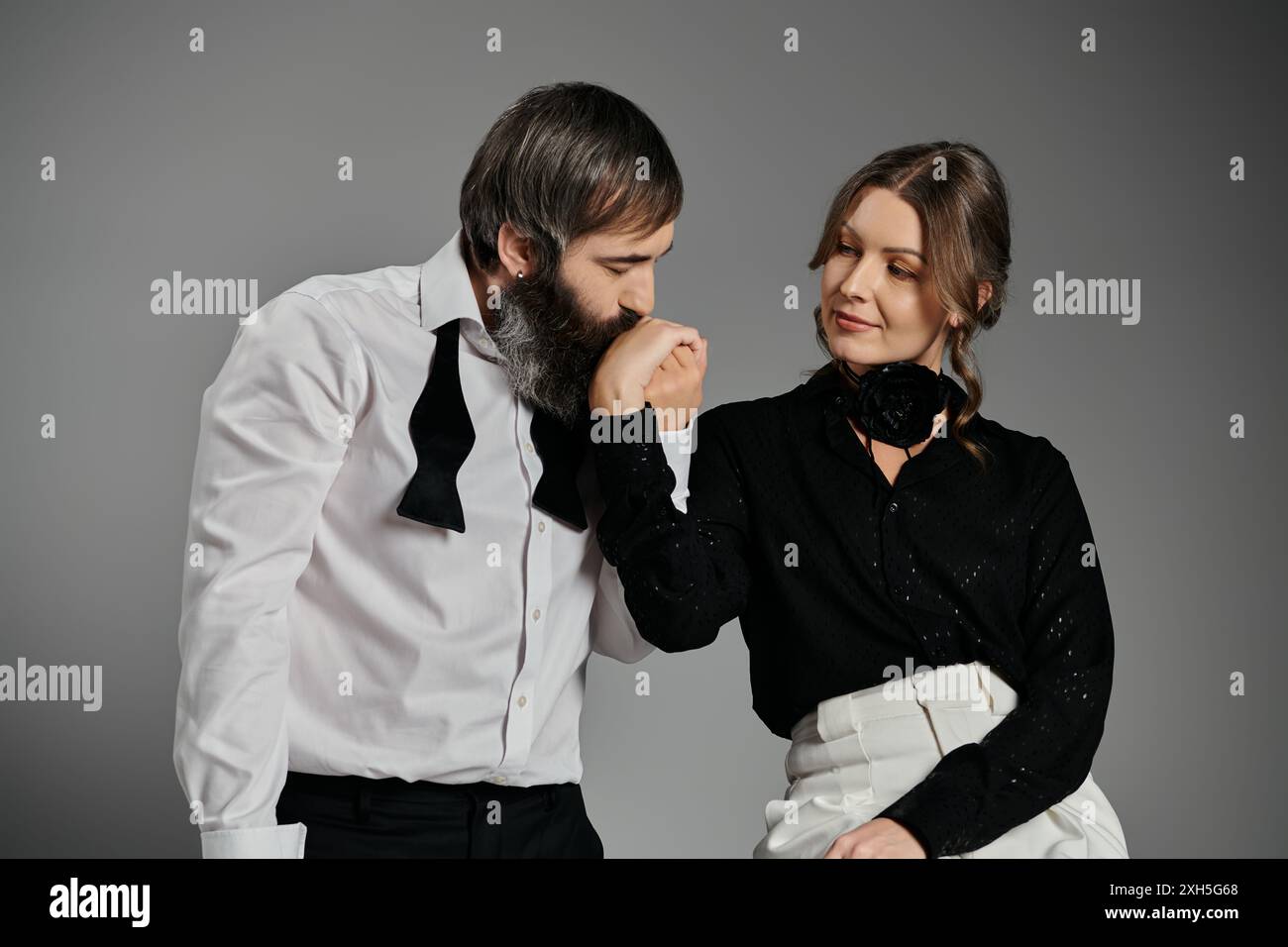 Couple black man white woman model hi-res stock photography and images ...