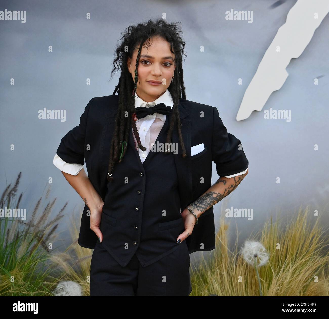 Cast member Sasha Lane attends the premiere of the motion picture