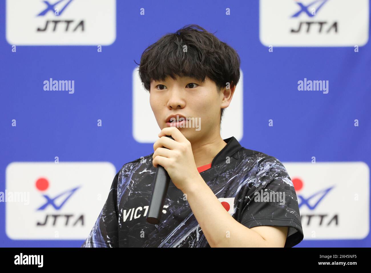 Tokyo, Japan. 12th July, 2024. Mahiro Funayama (JPN) Table Tennis