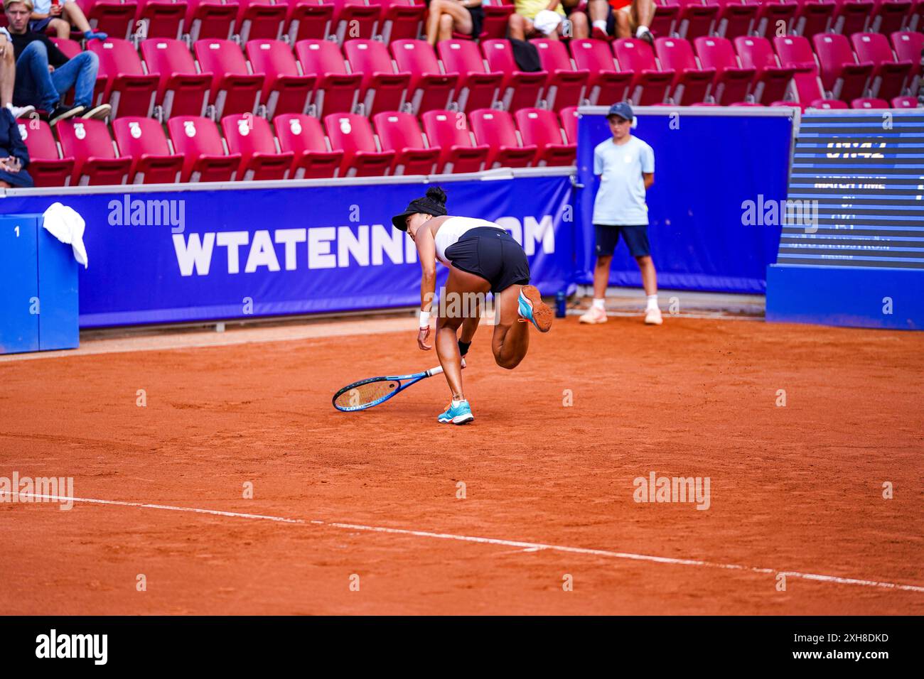 Båstad, WTA 125, Sweden, 07 12 2024, Ann Li won in 2 sets. Ann Li Stock Photo