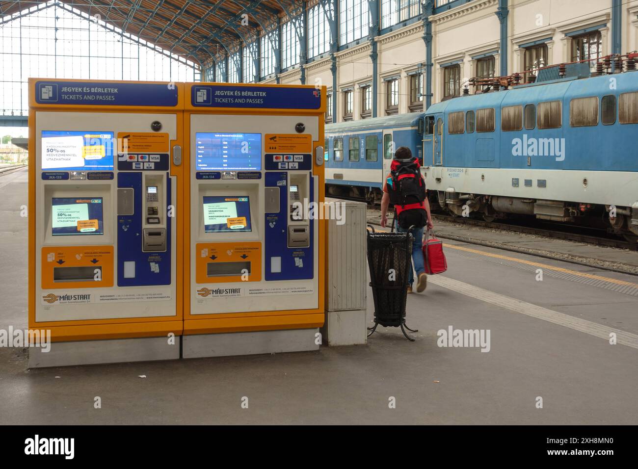 Tiicket Nyugati railway hi-res stock photography and images - Alamy