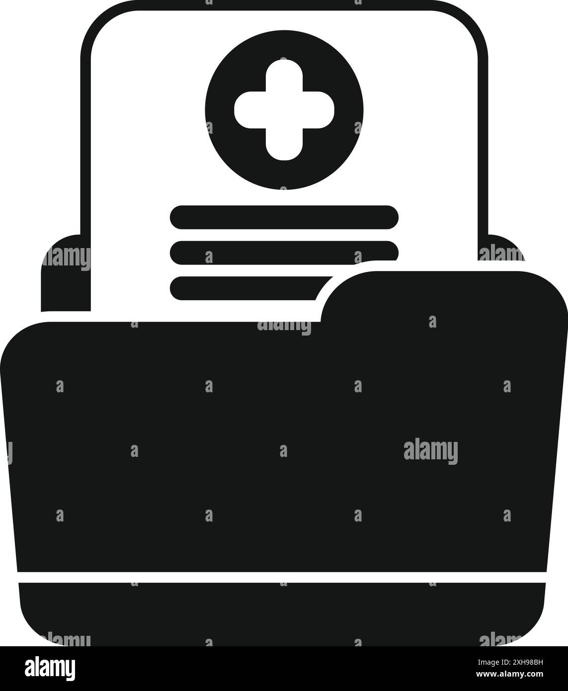 Black medical health record folder hi-res stock photography and images ...