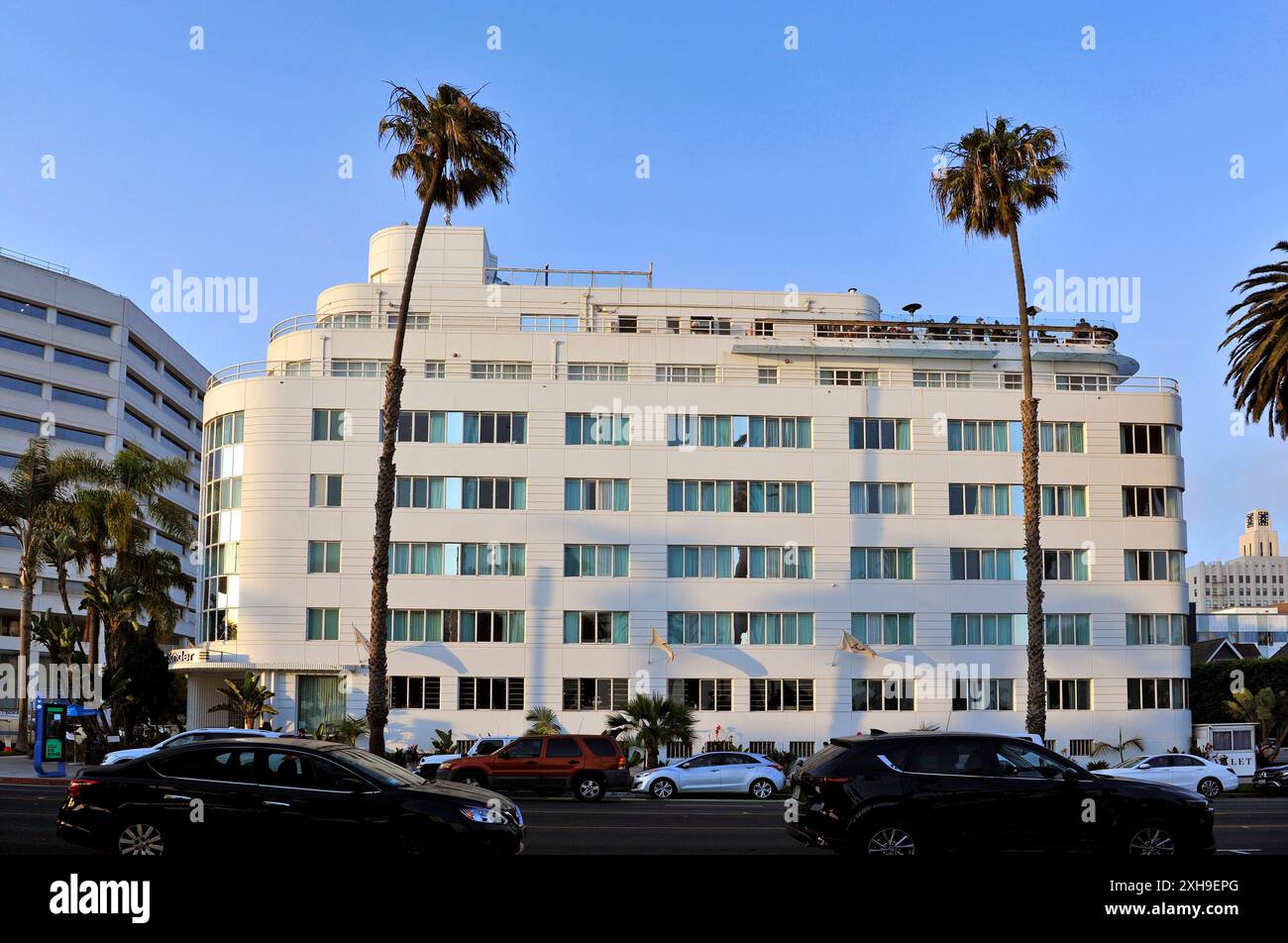 Santa Monica, Shangri La, Sonder, hotel, art deco, historic, building,  architecture, Los Angeles, California, USA Stock Photo - Alamy, image size:1300x952
