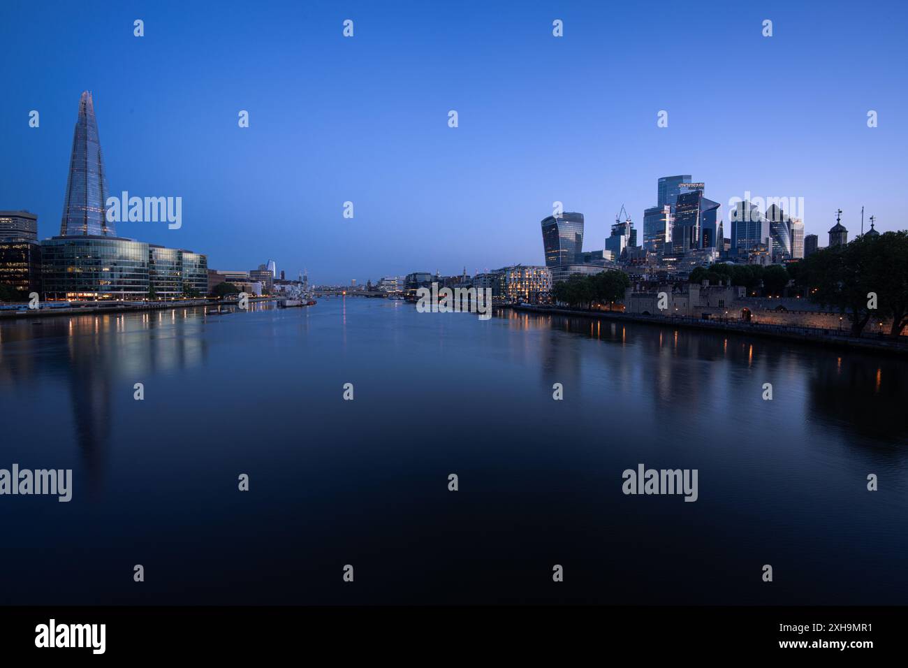 London Skyline Tudor Bodrug Stock Photo