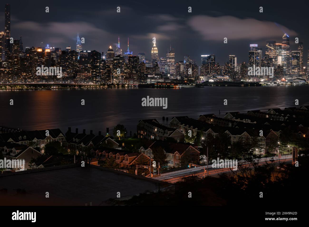 NYC Skyline Pic Tudor Bodrug Stock Photo
