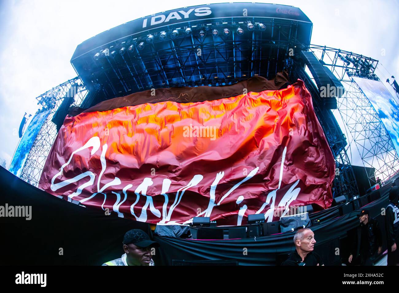 Milan, Italy. 12th July, 2024. The South Korean boy band STRAY KIDS