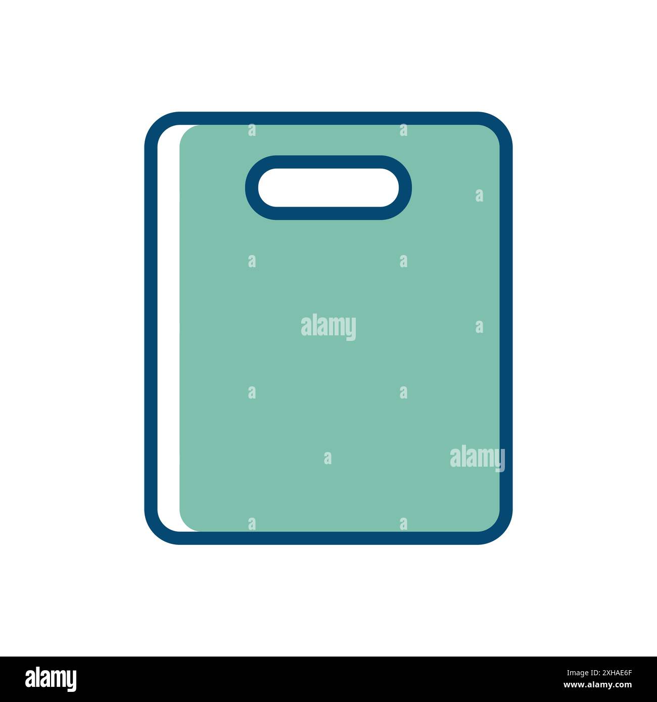 cutting board icon vector design template in white background Stock Vector