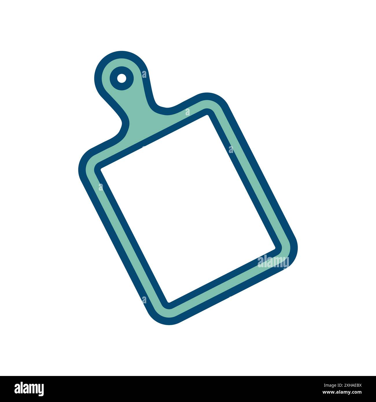 cutting board icon vector design template in white background Stock Vector