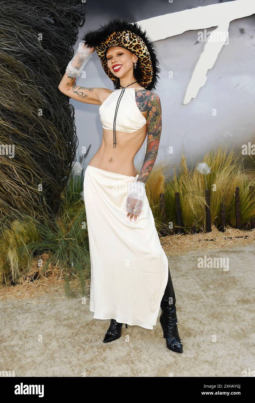 LOS ANGELES, CALIFORNIA - JULY 11: Snitchery attends the premiere of