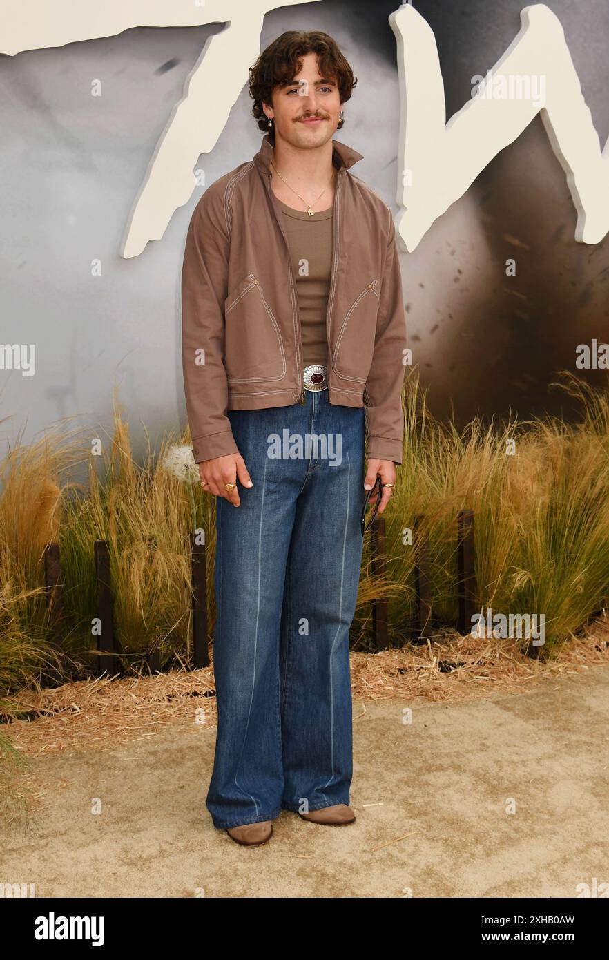 LOS ANGELES, CALIFORNIA - JULY 11: Benson Boone attends the premiere of