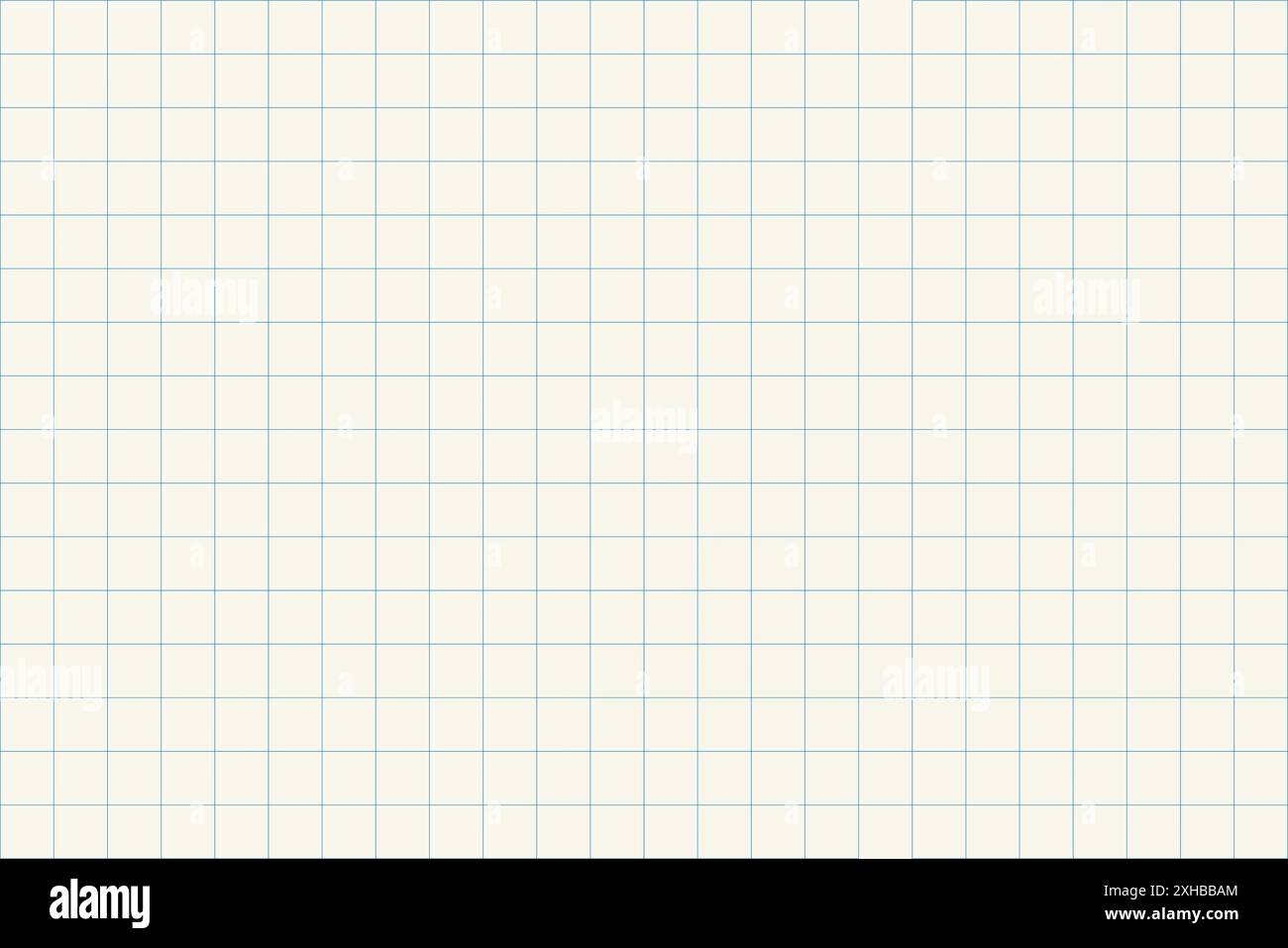 Sheet from a checkered notebook, school. Vector illustration background Stock Vector