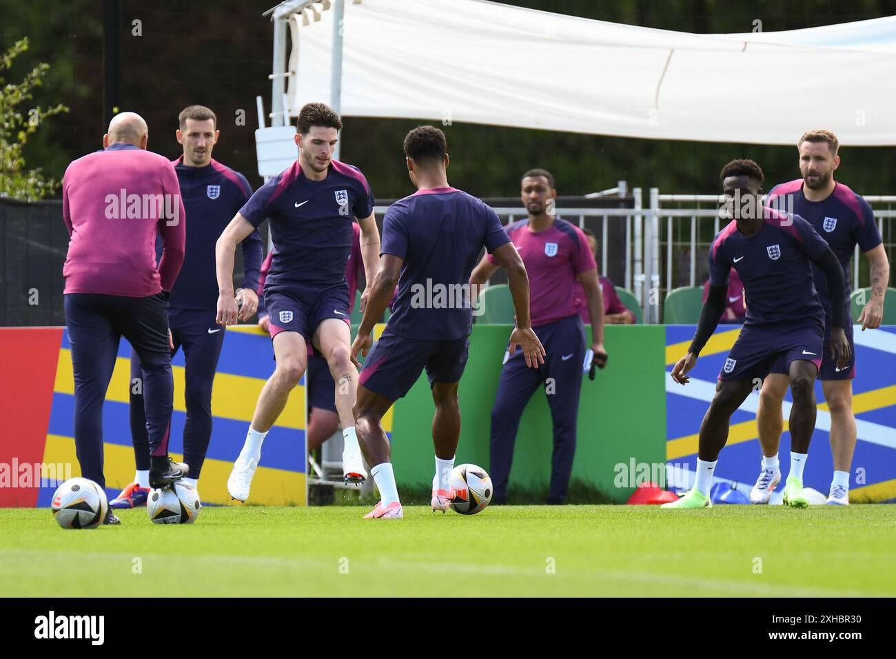 Declan rice england training hi-res stock photography and images - Alamy