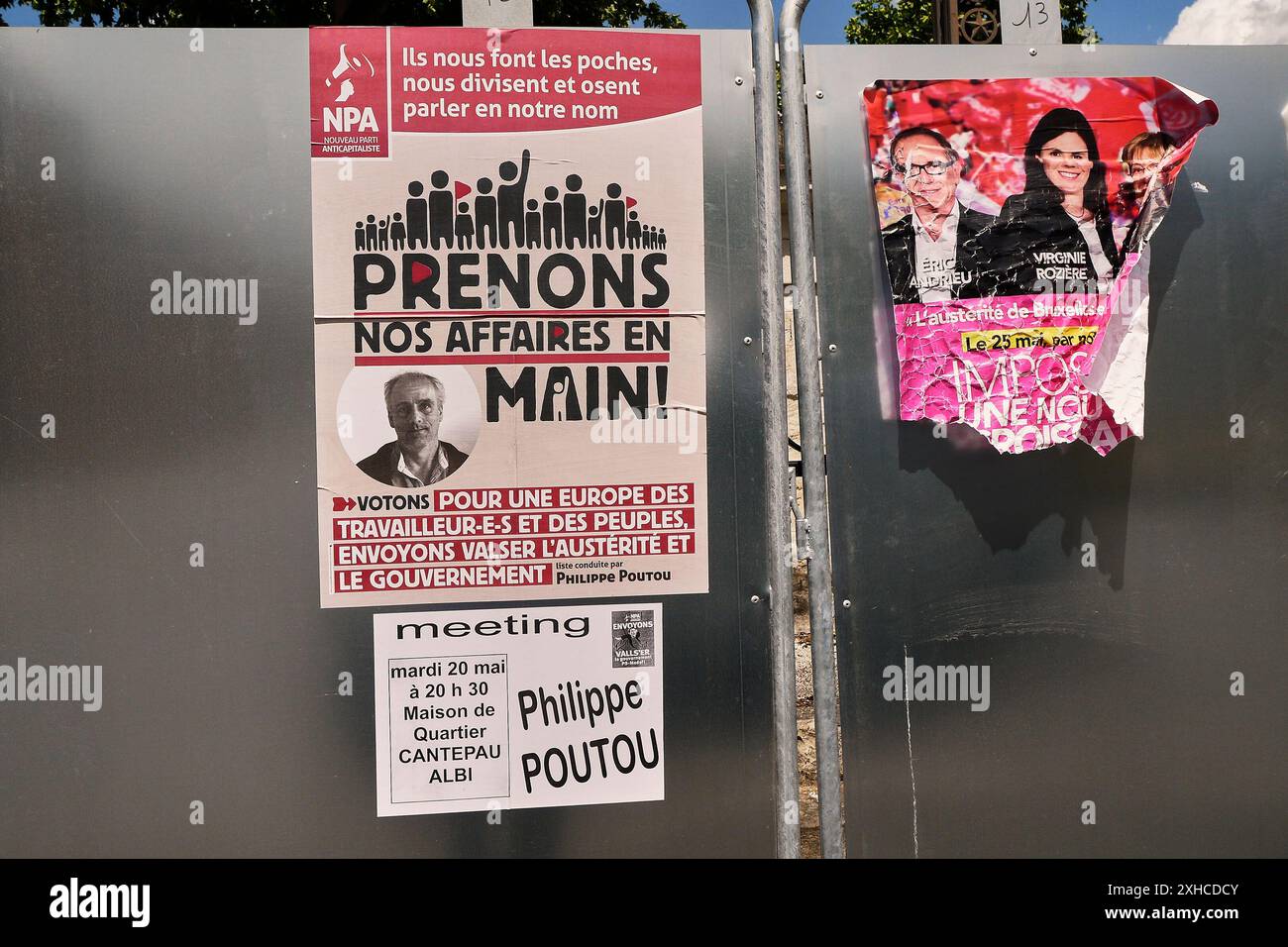 Poster of political party hi-res stock photography and images - Alamy