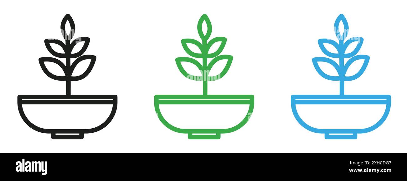 Healthy food icon Vector symbol or sign set collection in black and ...