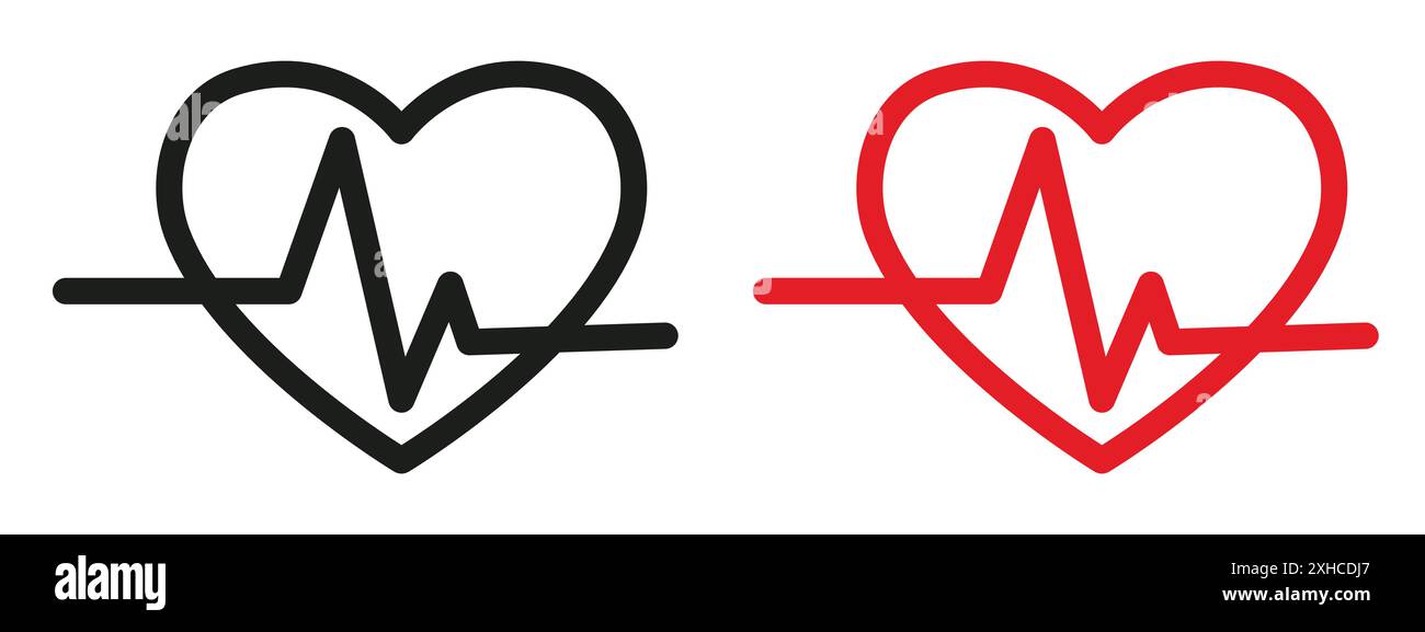 Heartbeat monitoring set hi-res stock photography and images - Alamy