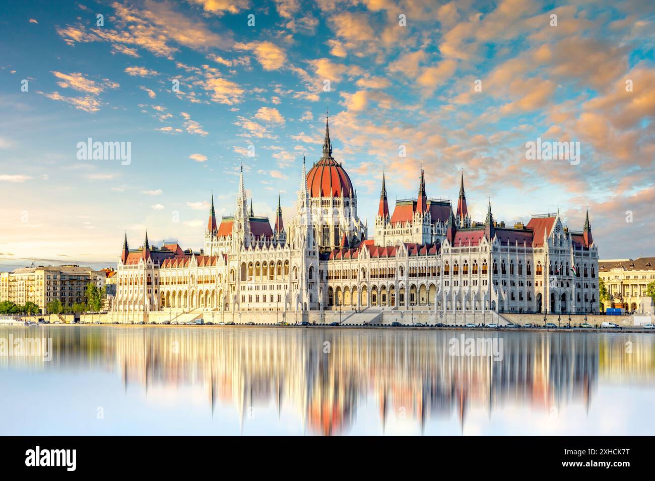 Old city of Budapest, Hungary Stock Photo
