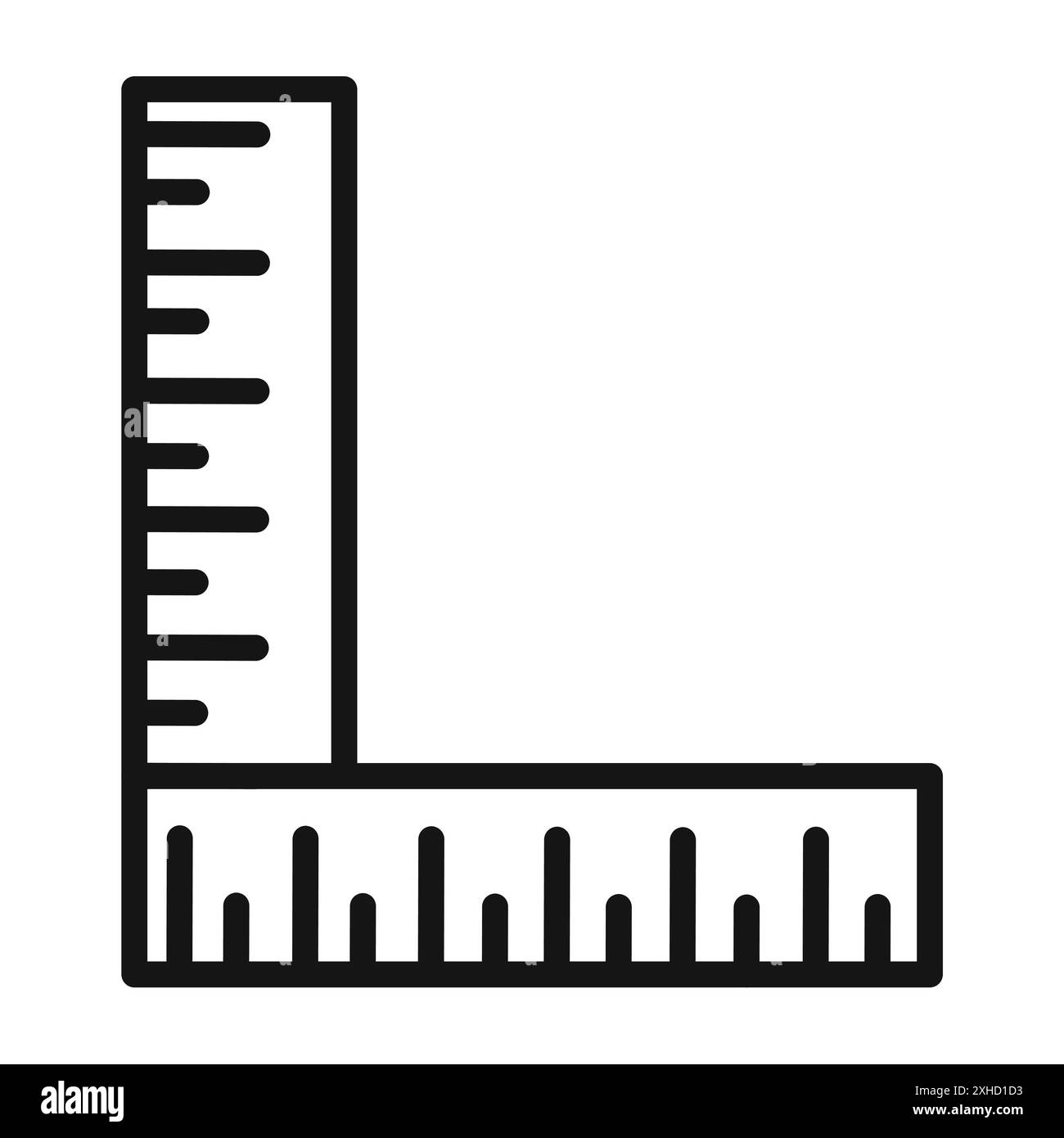 Scale map ruler Black and White Stock Photos & Images - Alamy