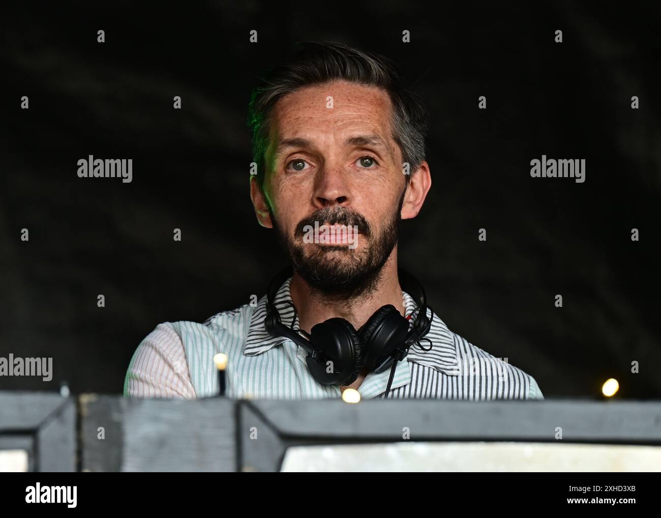 LONDON, ENGLAND JULY 13 2024 DJ Little Prince performs at the