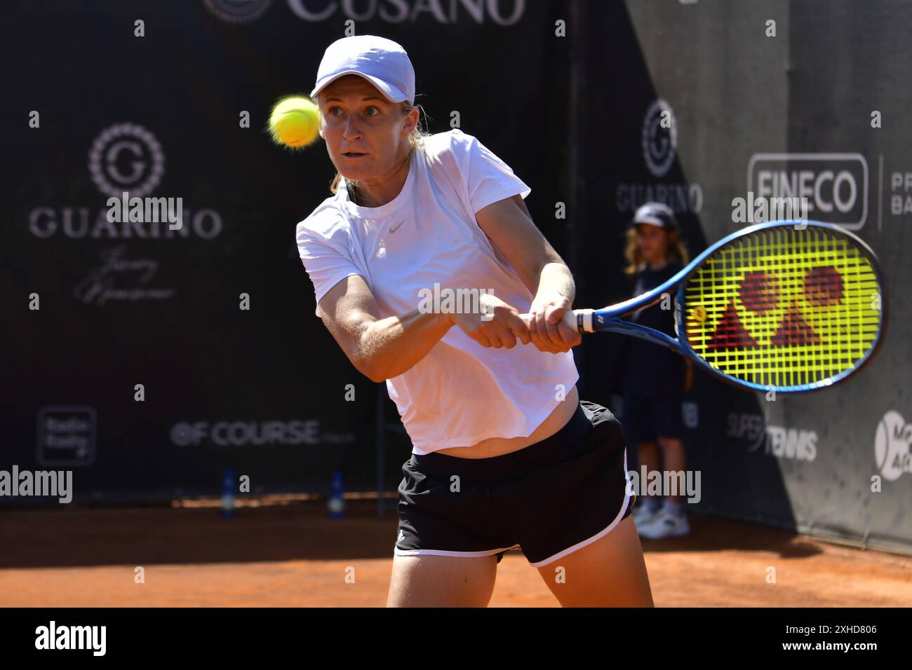 Lea Boskovic (HRV)&#xA;ATV Tenis Open - W75 Rome&#xA;Semifinals&#xA;13 luglio 2024&#xA;Circolo Antico tiro a volo â Rome, Italy Stock Photo