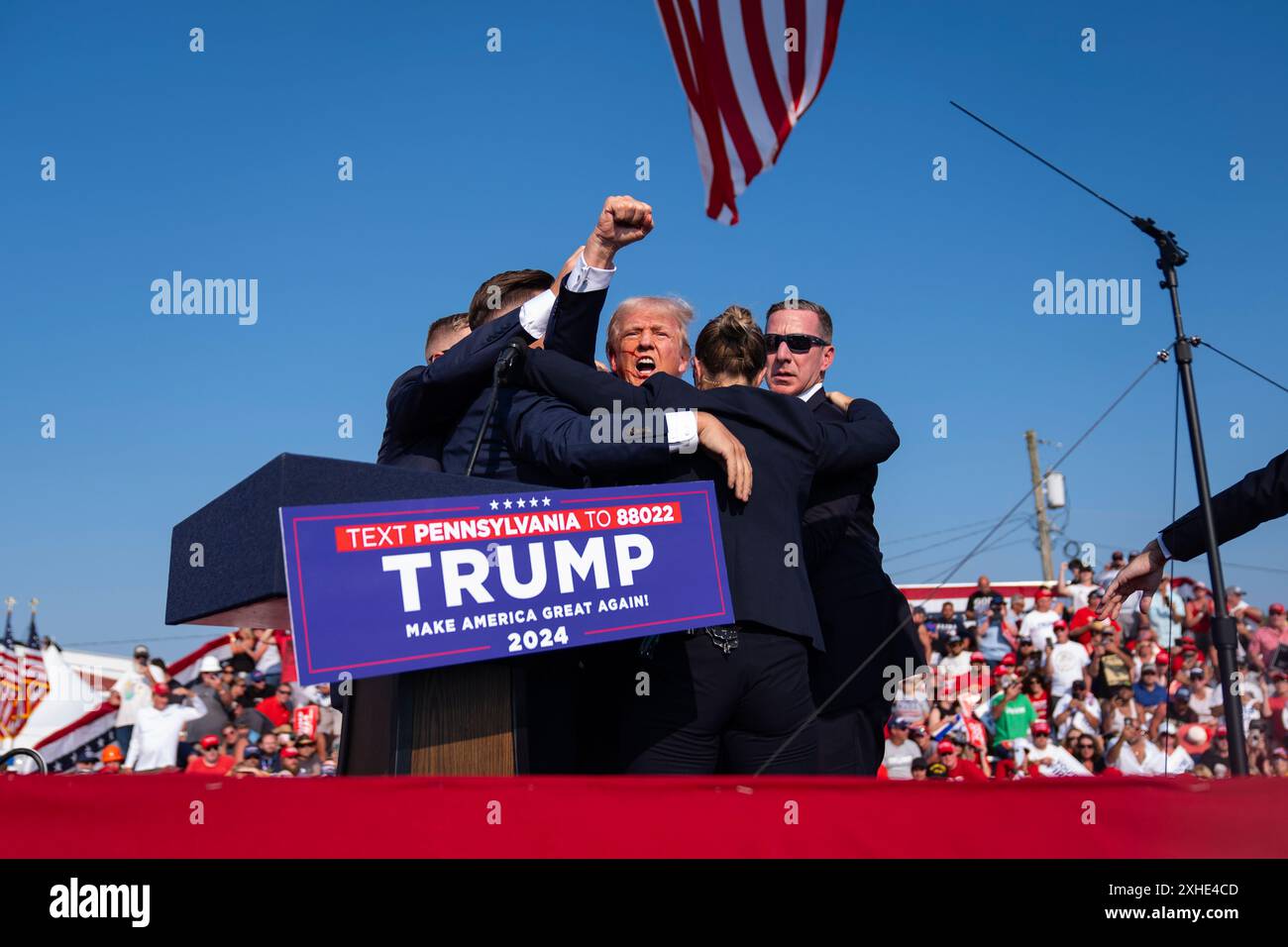 Trump Rally July Republican presidential candidate former President Donald Trump is ...