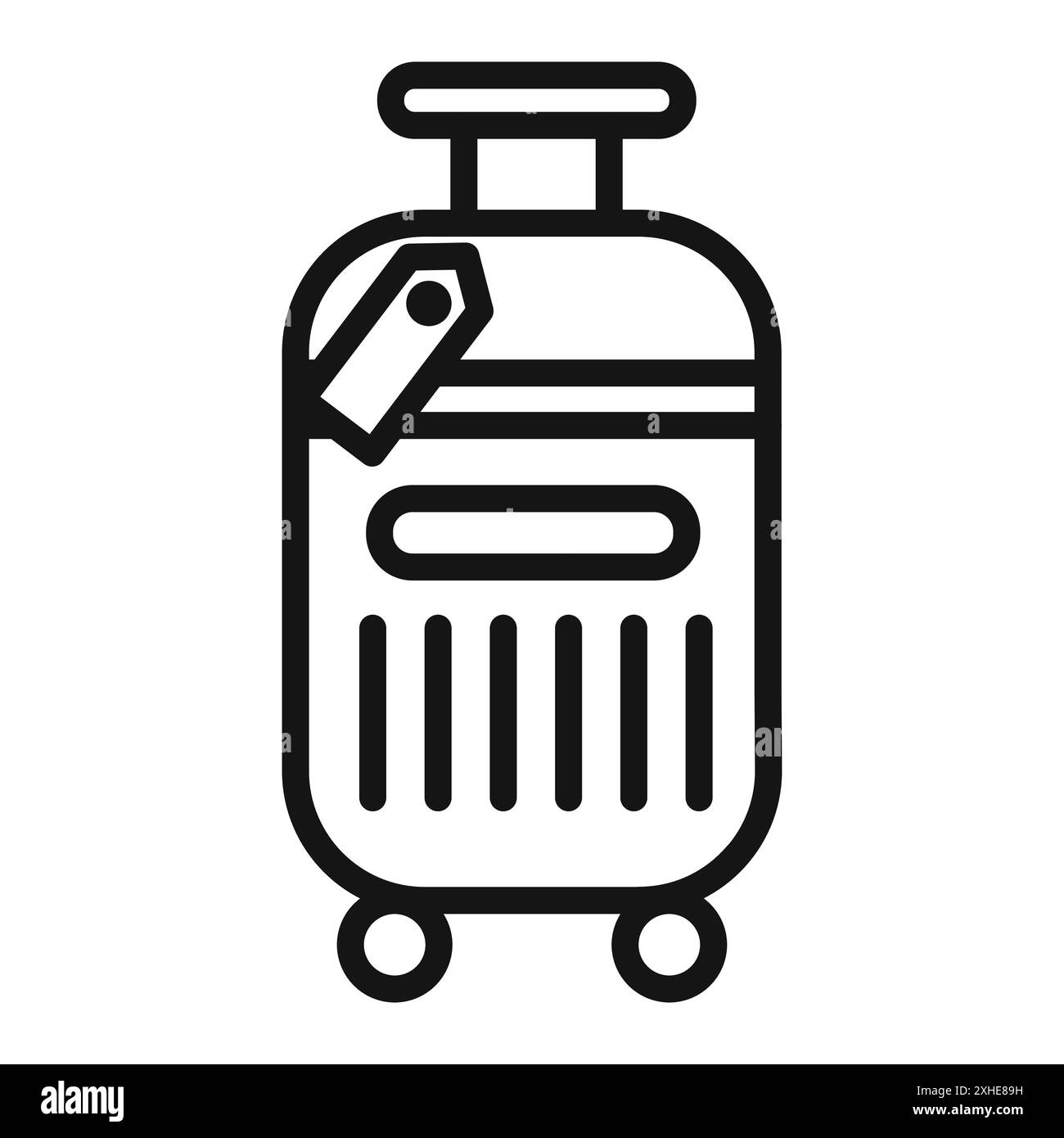 Suitcase clipart Black and White Stock Photos & Images - Alamy